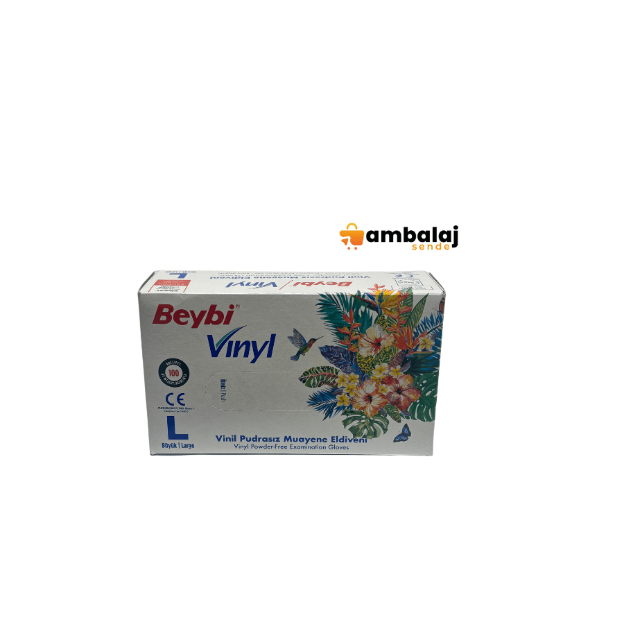 BEYBİ VİNYL PUDRASIZ MUAYENE ELDİVEN L BEDEN