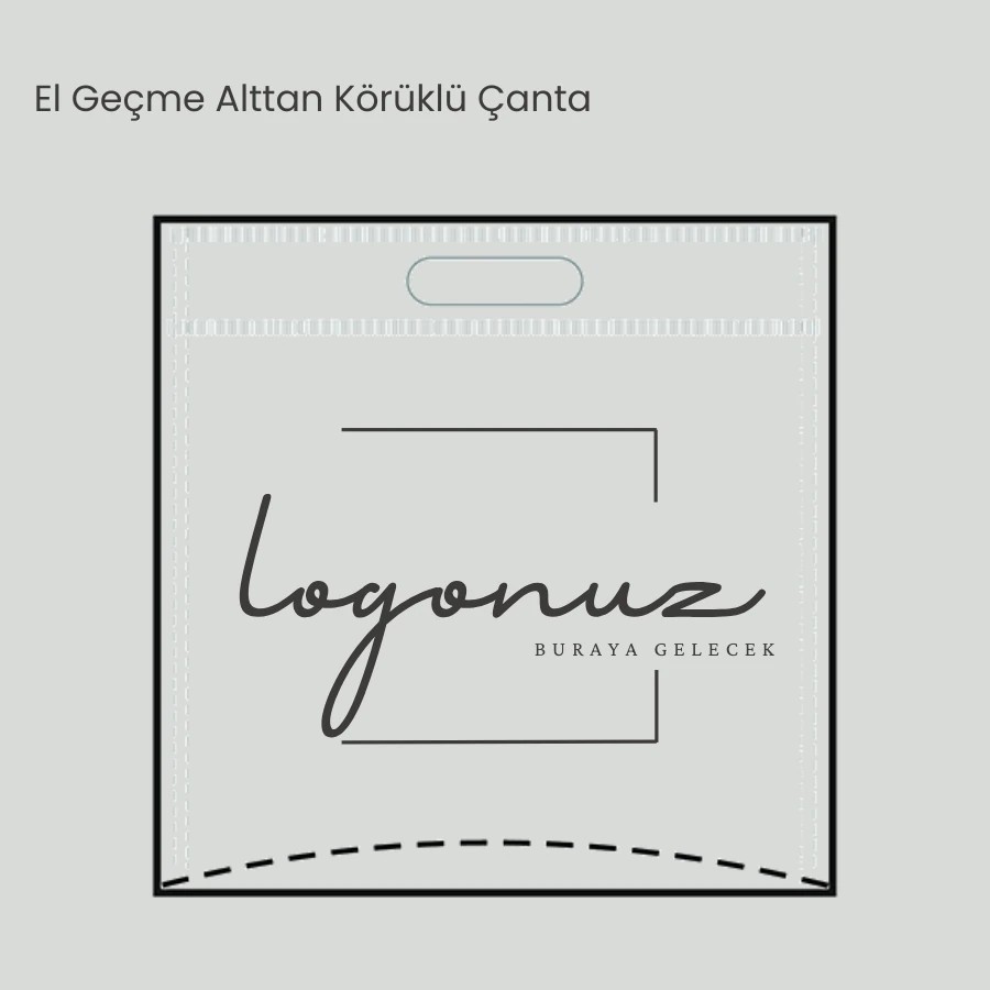 El Geçme Alttan Körüklü Çanta 25X30+10