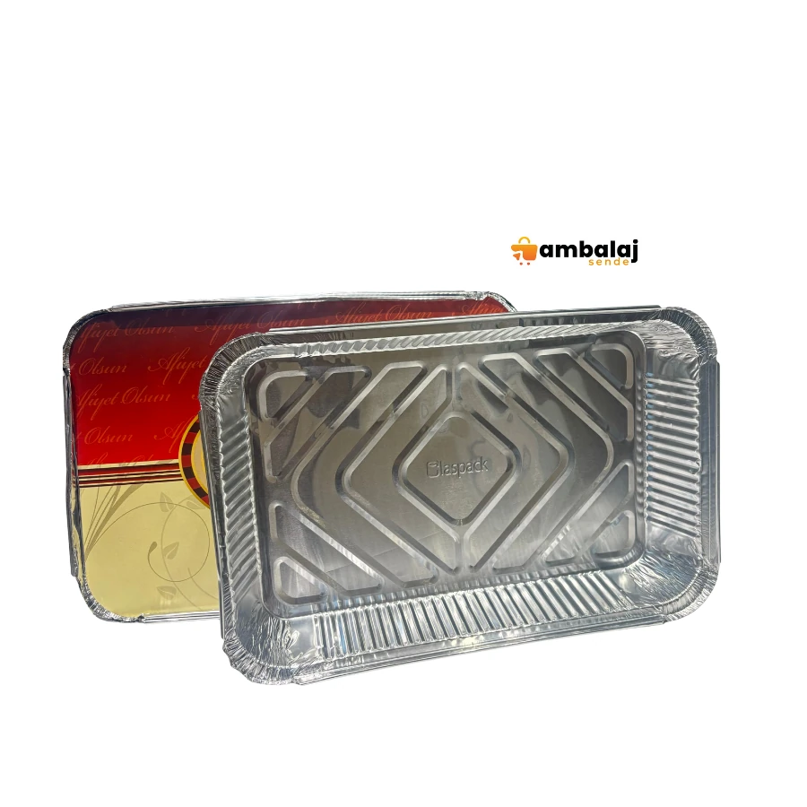 ALÜMİNYUM KÜÇÜK TEPSİ - 50ADET