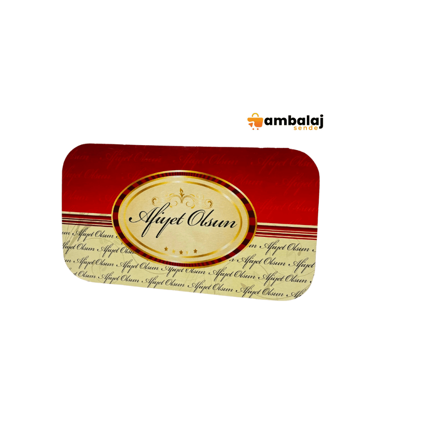 750 GRAM ALÜMİNYUM KASE KAPAĞI - 100 ADET