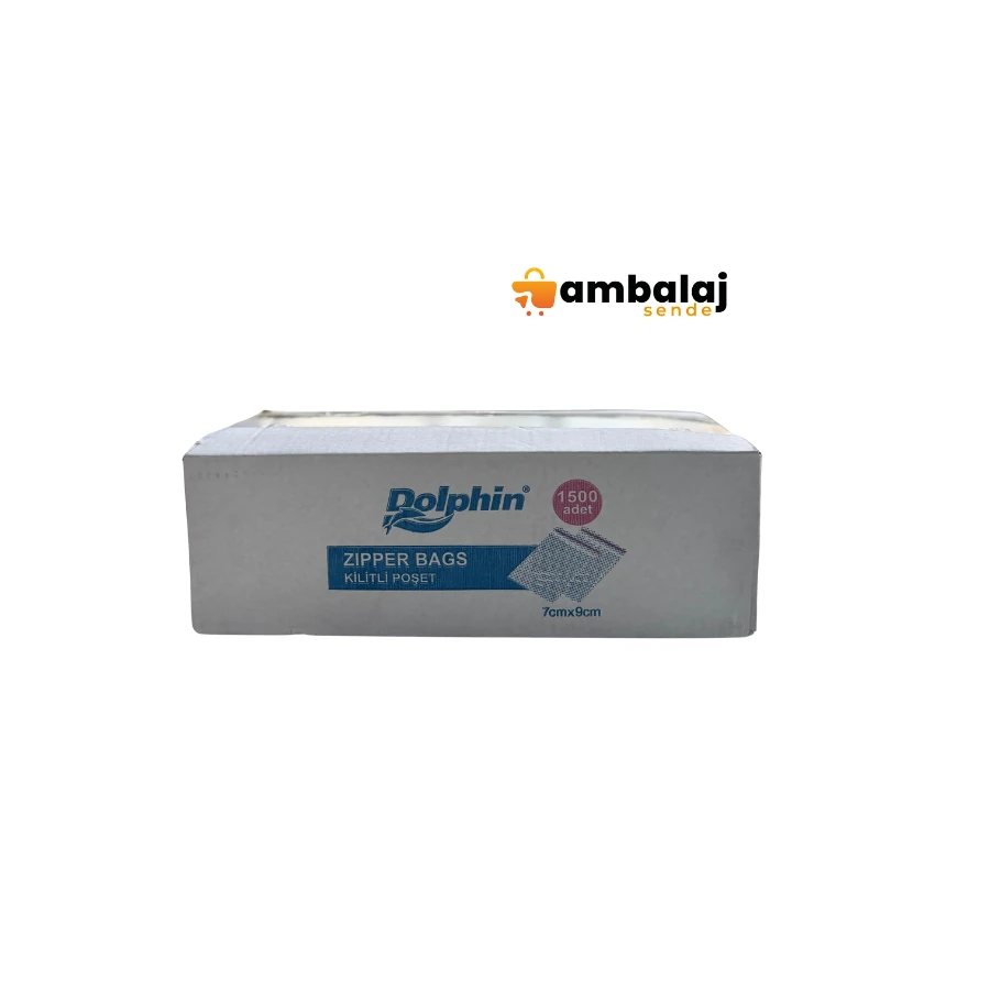 DOLPHİN KİLİTLİ POŞET 7X9