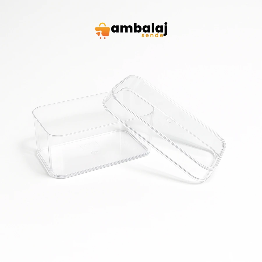 MİKA DİKDÖRTGEN KRİSTAL KASE