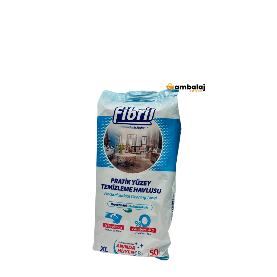 FİBRİL PRATİK YÜZEY TEMİZLEME  HAVLUSU