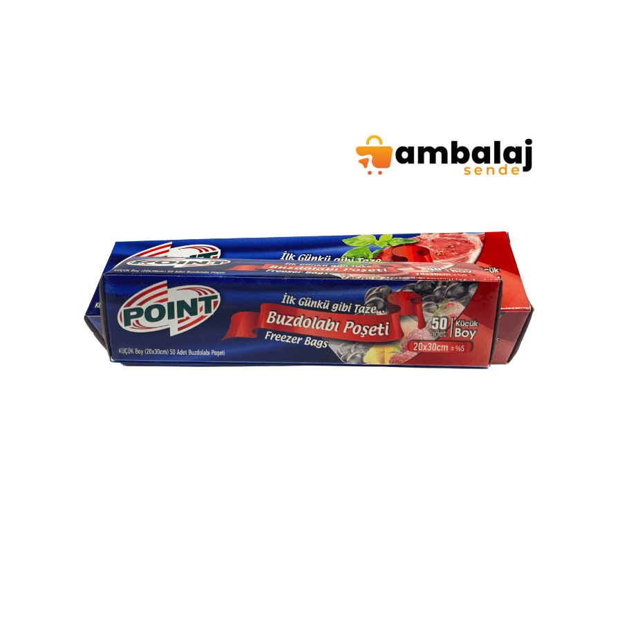 POİNT KÜÇÜK BOY BUZDOLABI POŞETİ 20 X 30CM