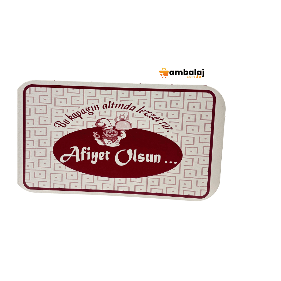 500 GRAM ALÜMİNYUM KASE KAPAĞI - 100 ADET