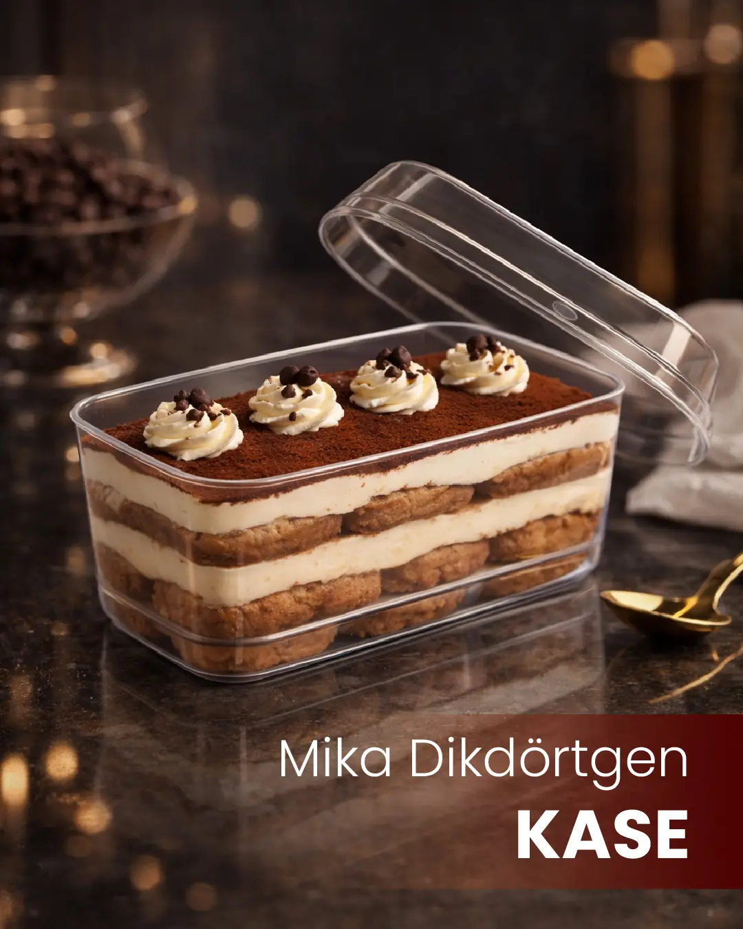 mika Mika Dikdörtgen Kristal Kase | Ambalajsende