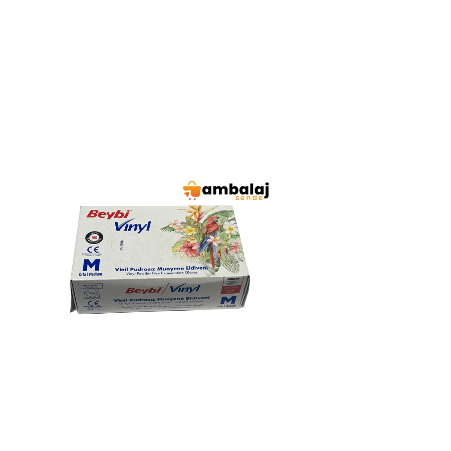 BEYBİ VİNYL PUDRASIZ MUAYENE ELDİVEN M BEDEN