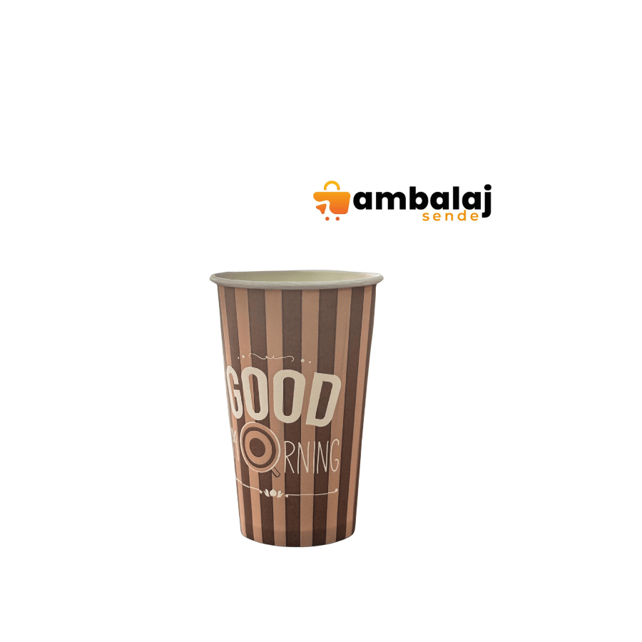 16 OZ GOOD MORNİNG KARTON BARDAK