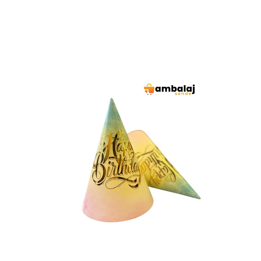 KÜLAH ŞAPKA DALGALI FUŞYA-ALTIN 