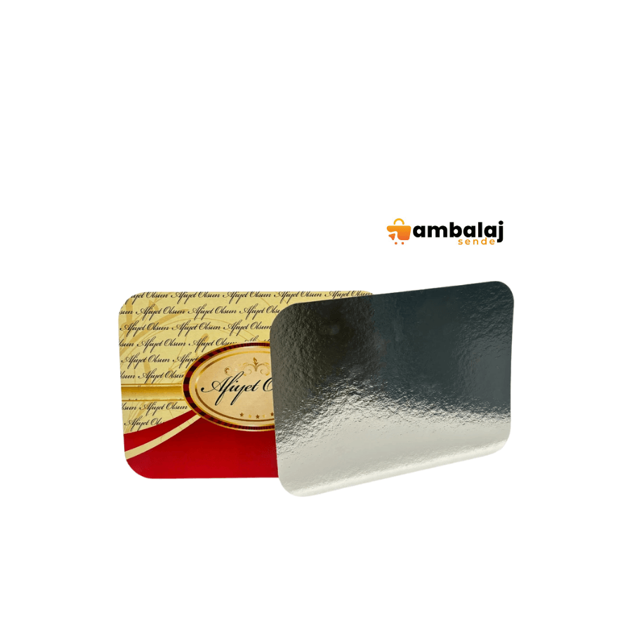 1500 GRAM ALÜMİNYUM KASE KAPAĞI -100 ADET