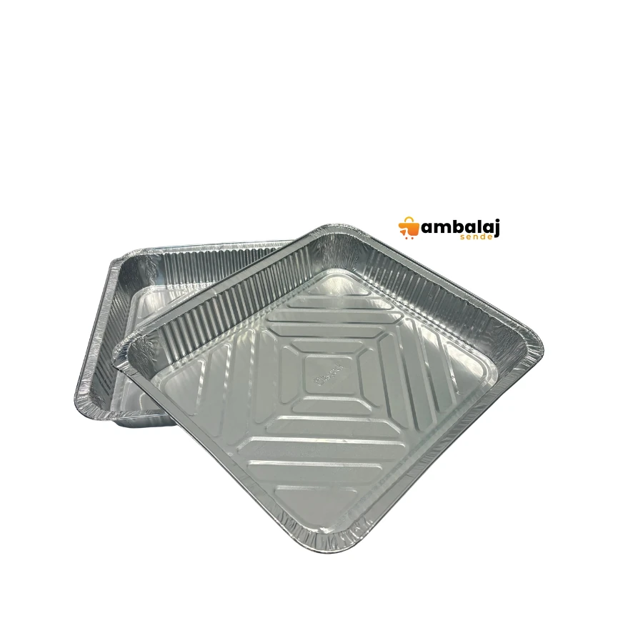 ALÜMİNYUM BÜYÜK TEPSİ - 50ADET