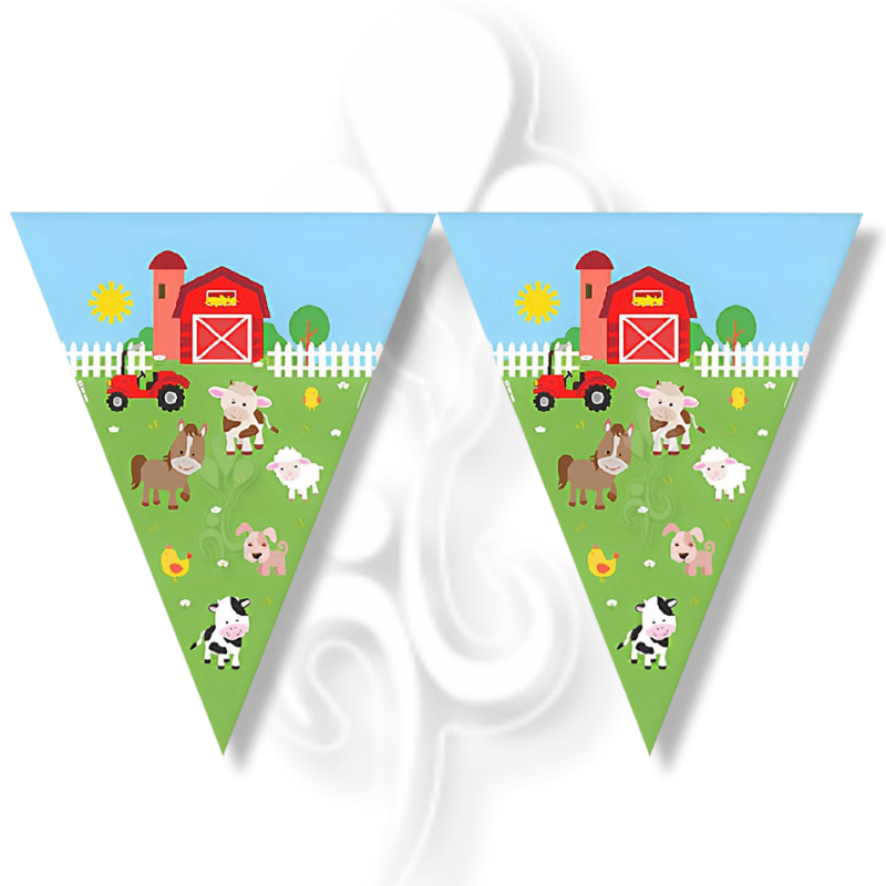 BALONEVİ ÇİFTLİK DESEN BAYRAK SET