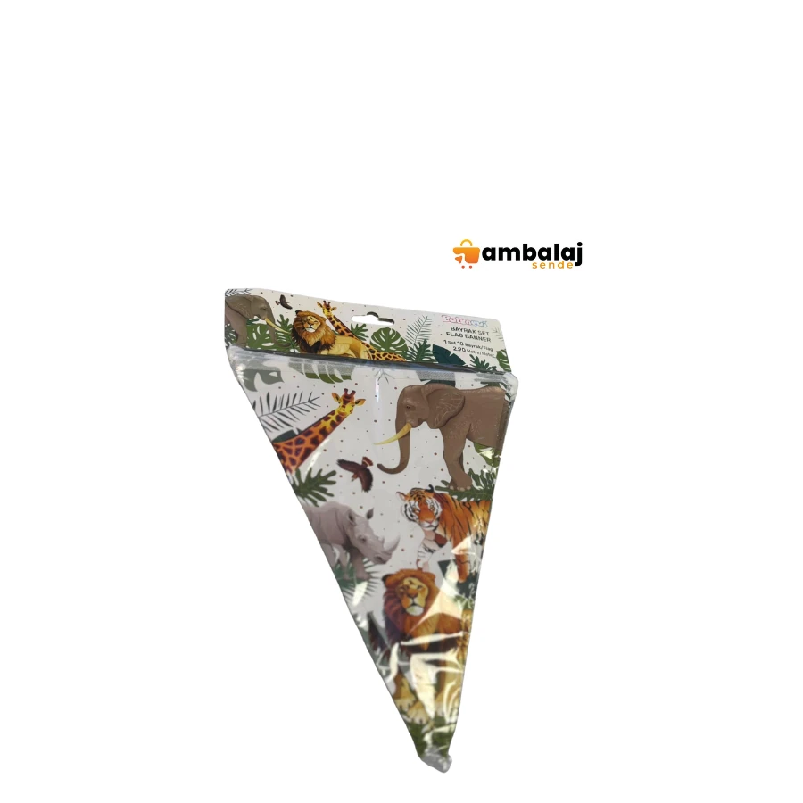 BALONEVİ WILD LİFE BAYRAK SETİ