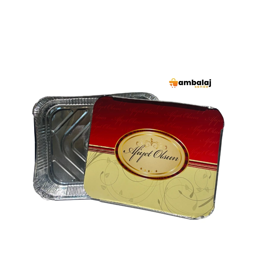 ALÜMİNYUM ORTA TEPSİ - 50 ADET