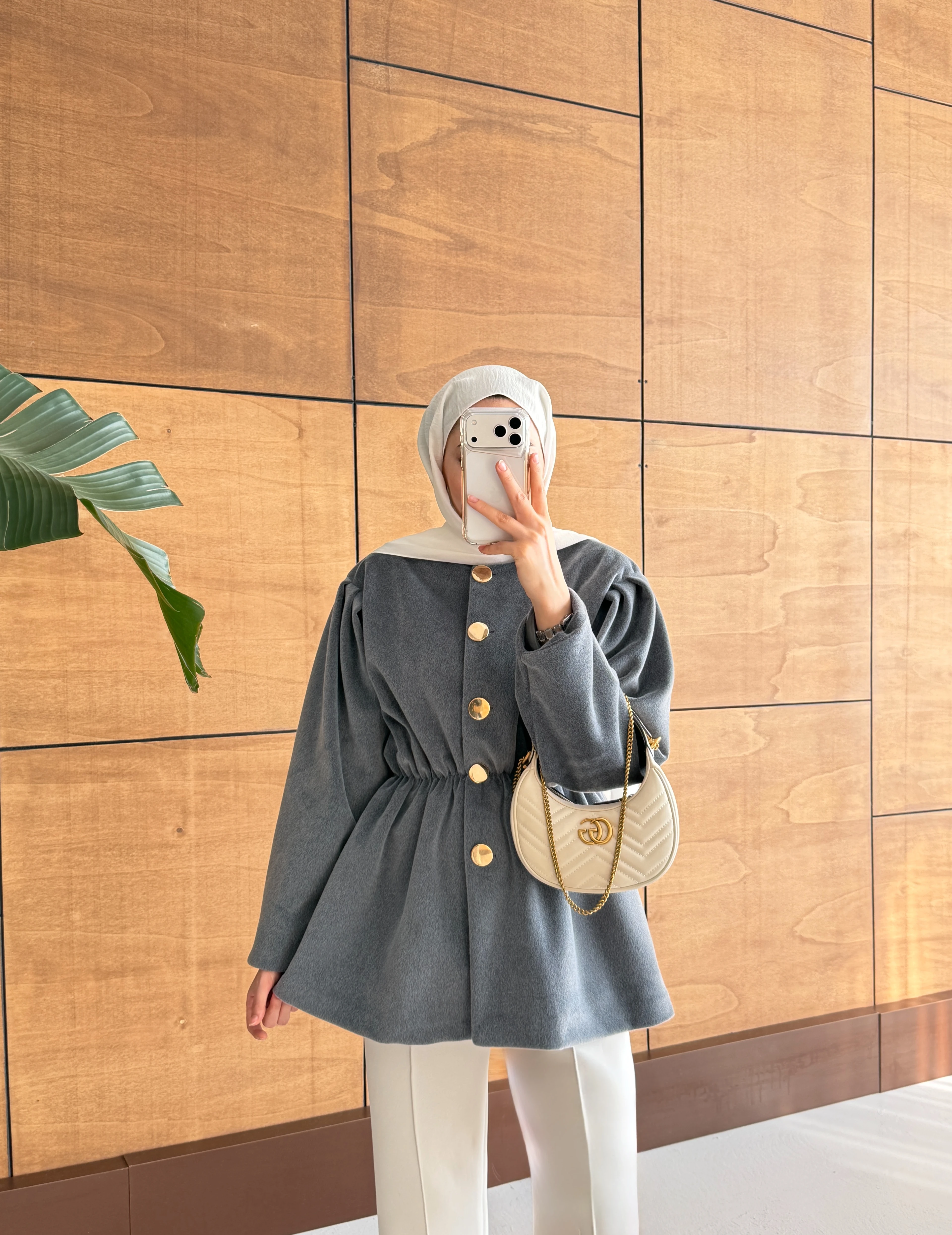 LADY ANGORA KABAN - ANTRASİT