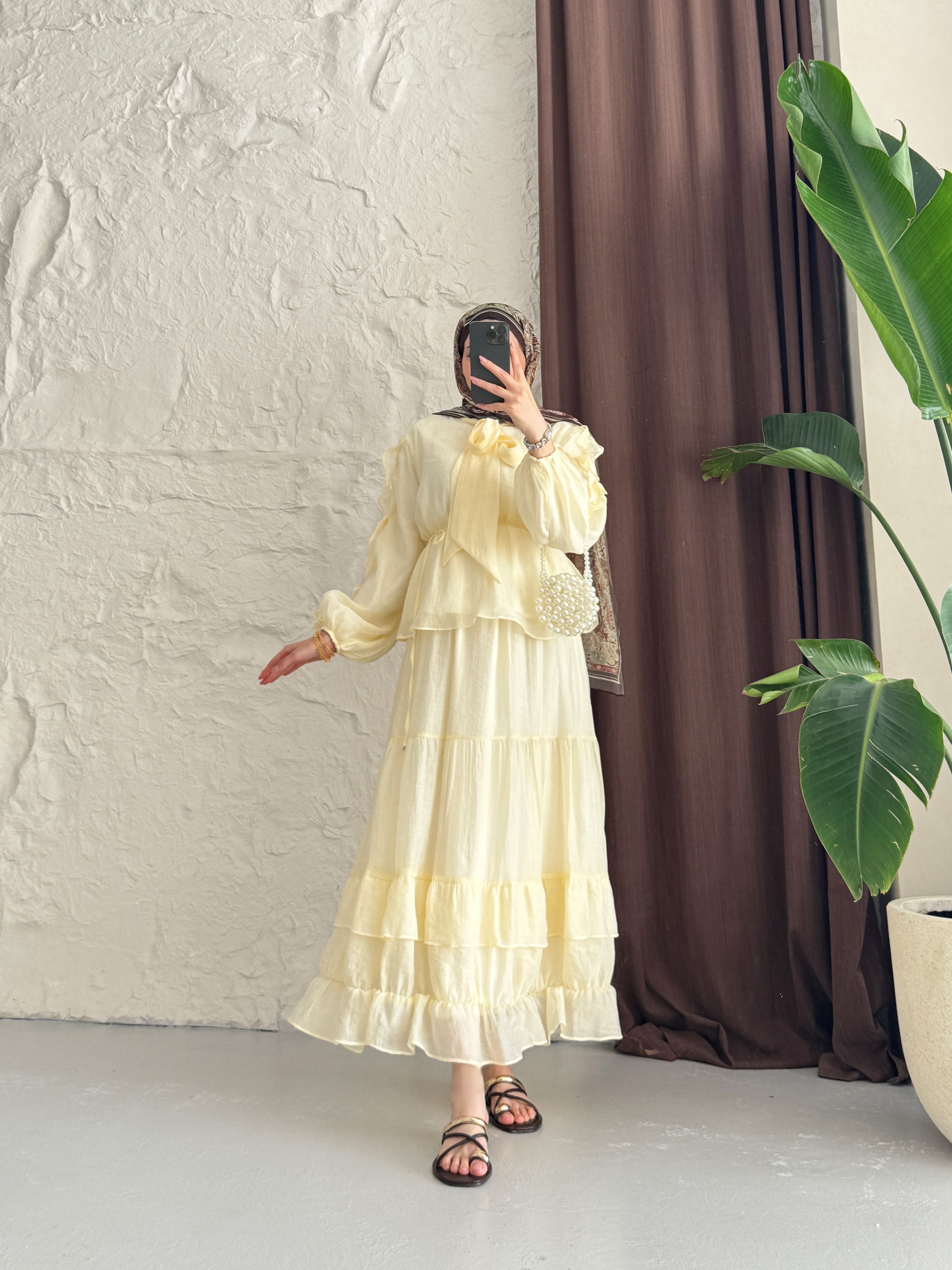 ALİCE TAKIM  - BUTTER YELLOW