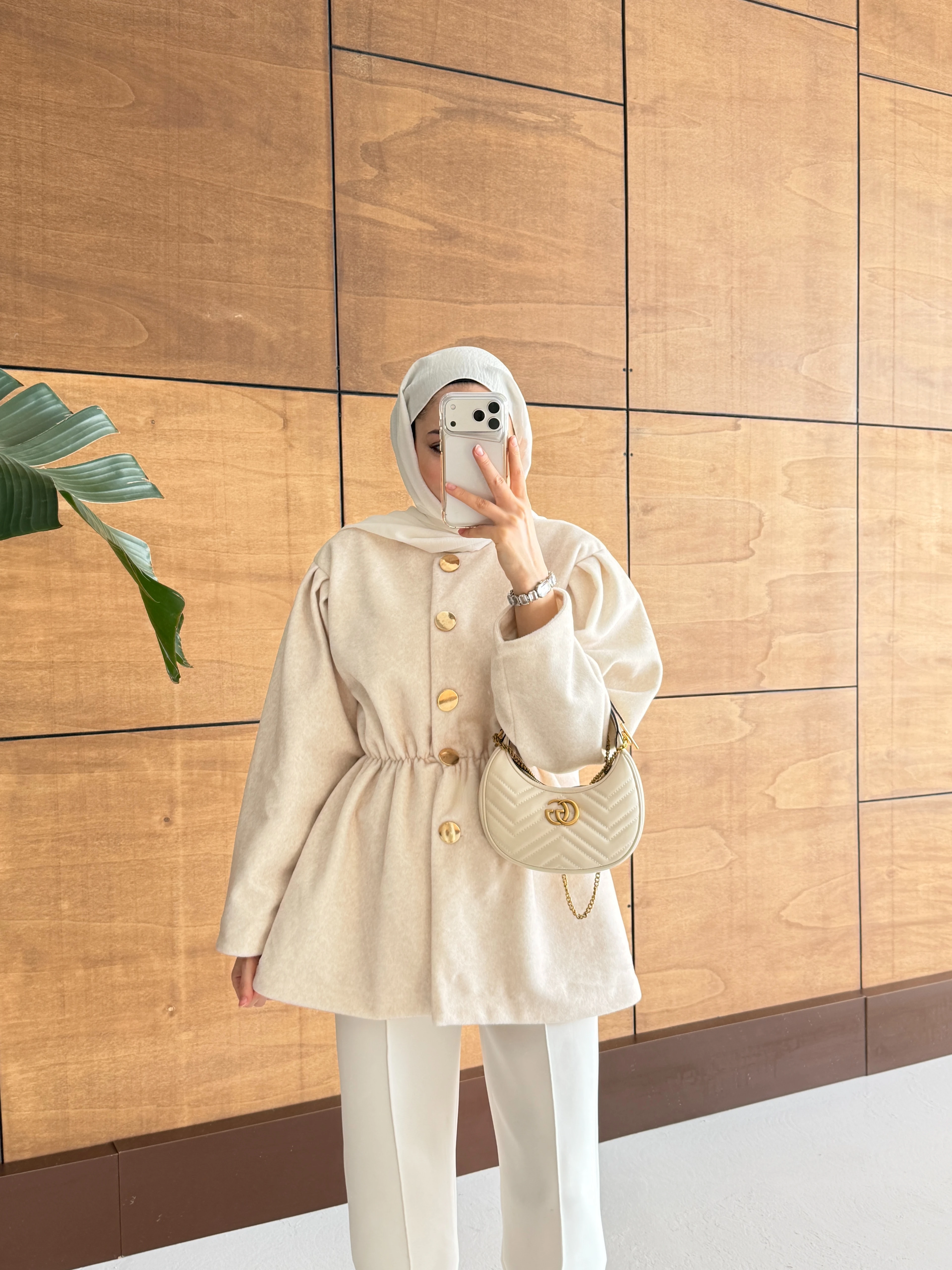 LADY ANGORA KABAN - BEJ