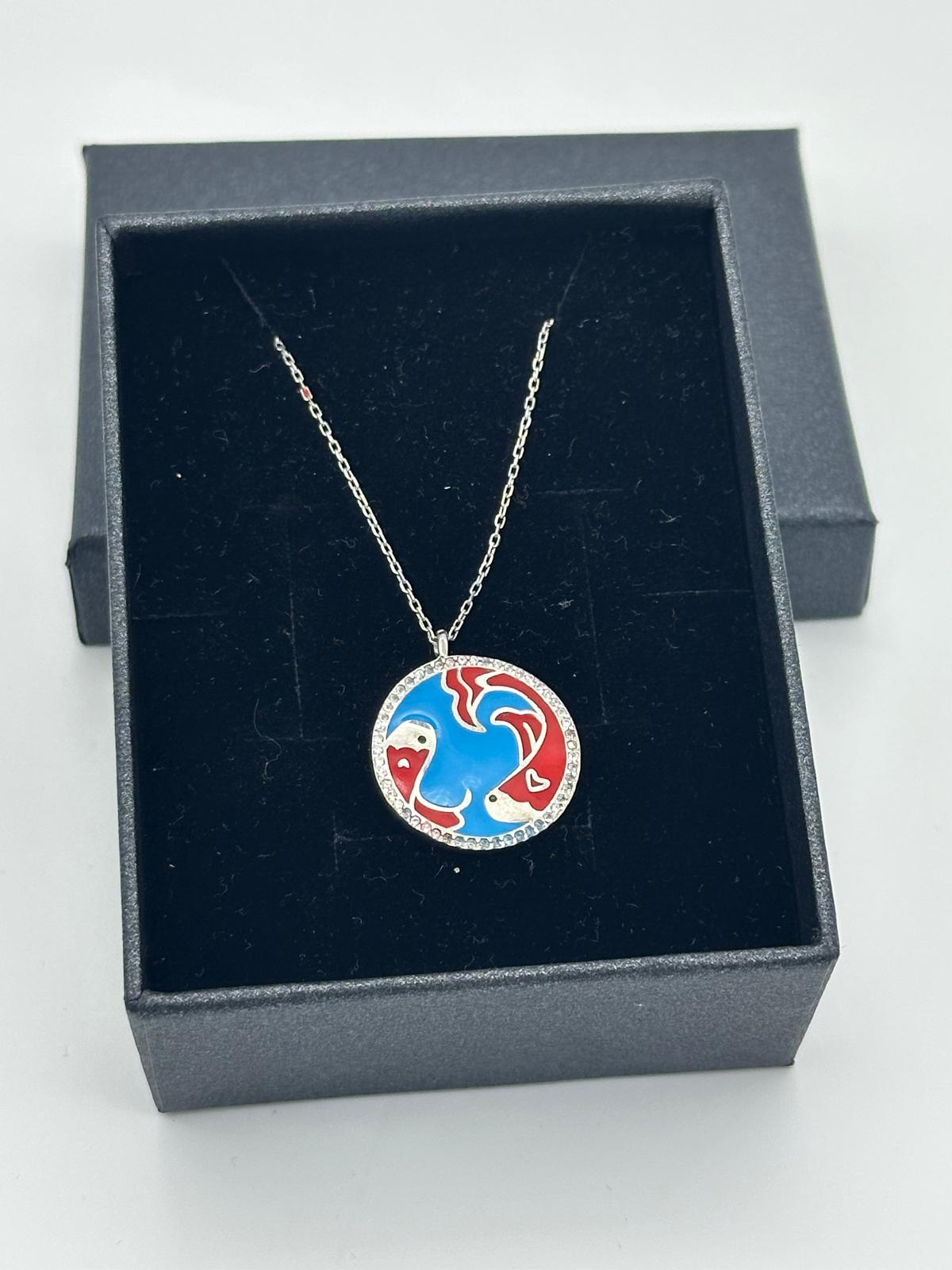 YÜZEN BALIK MODELİ 925 AYAR GÜMÜŞ KOLYE