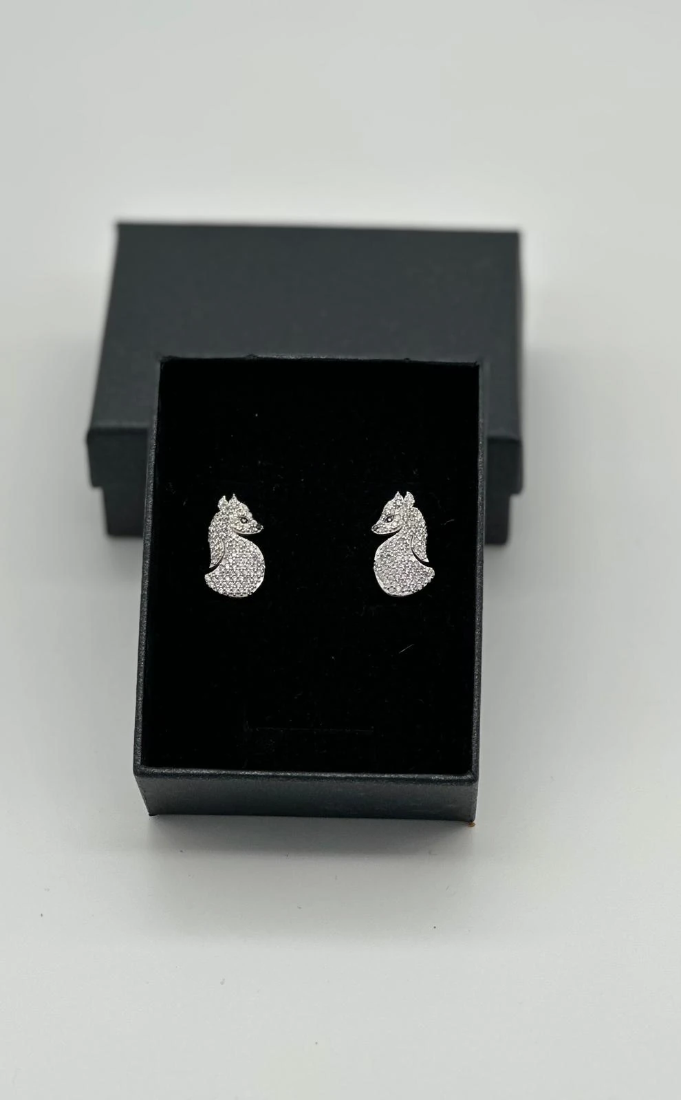 TİLKİ MODELİ 925 AYAR GÜMÜŞ KÜPE