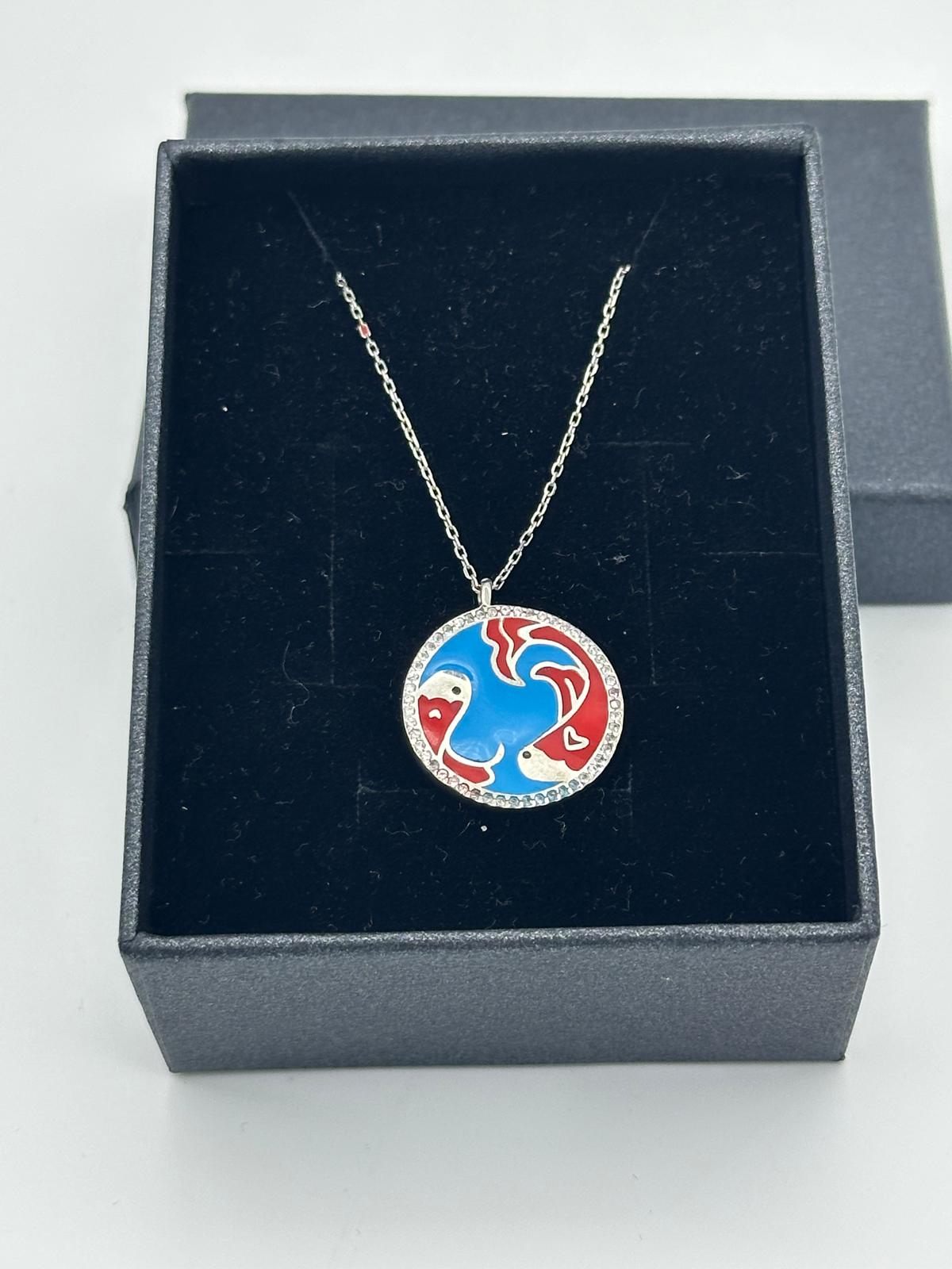 YÜZEN BALIK MODELİ 925 AYAR GÜMÜŞ KOLYE