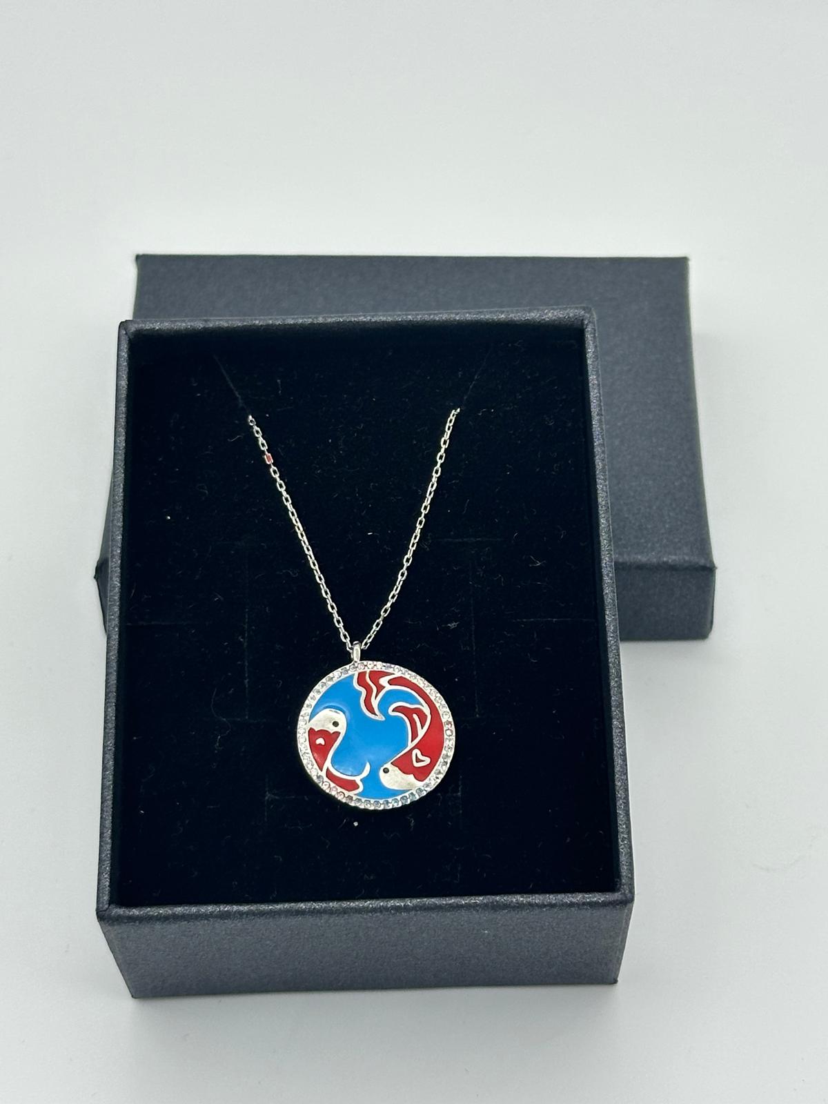 YÜZEN BALIK MODELİ 925 AYAR GÜMÜŞ KOLYE