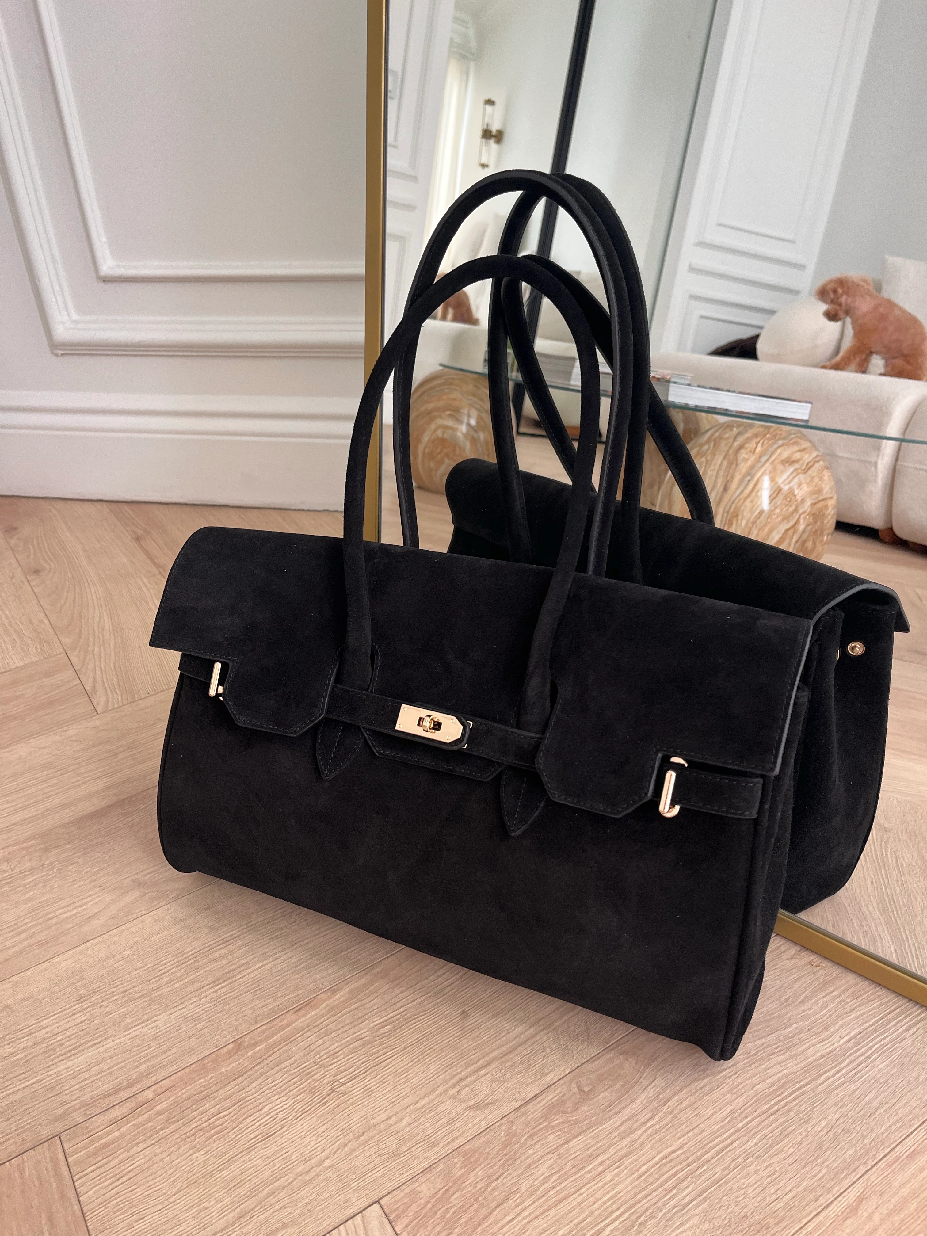 DIANA SUEDE BAG