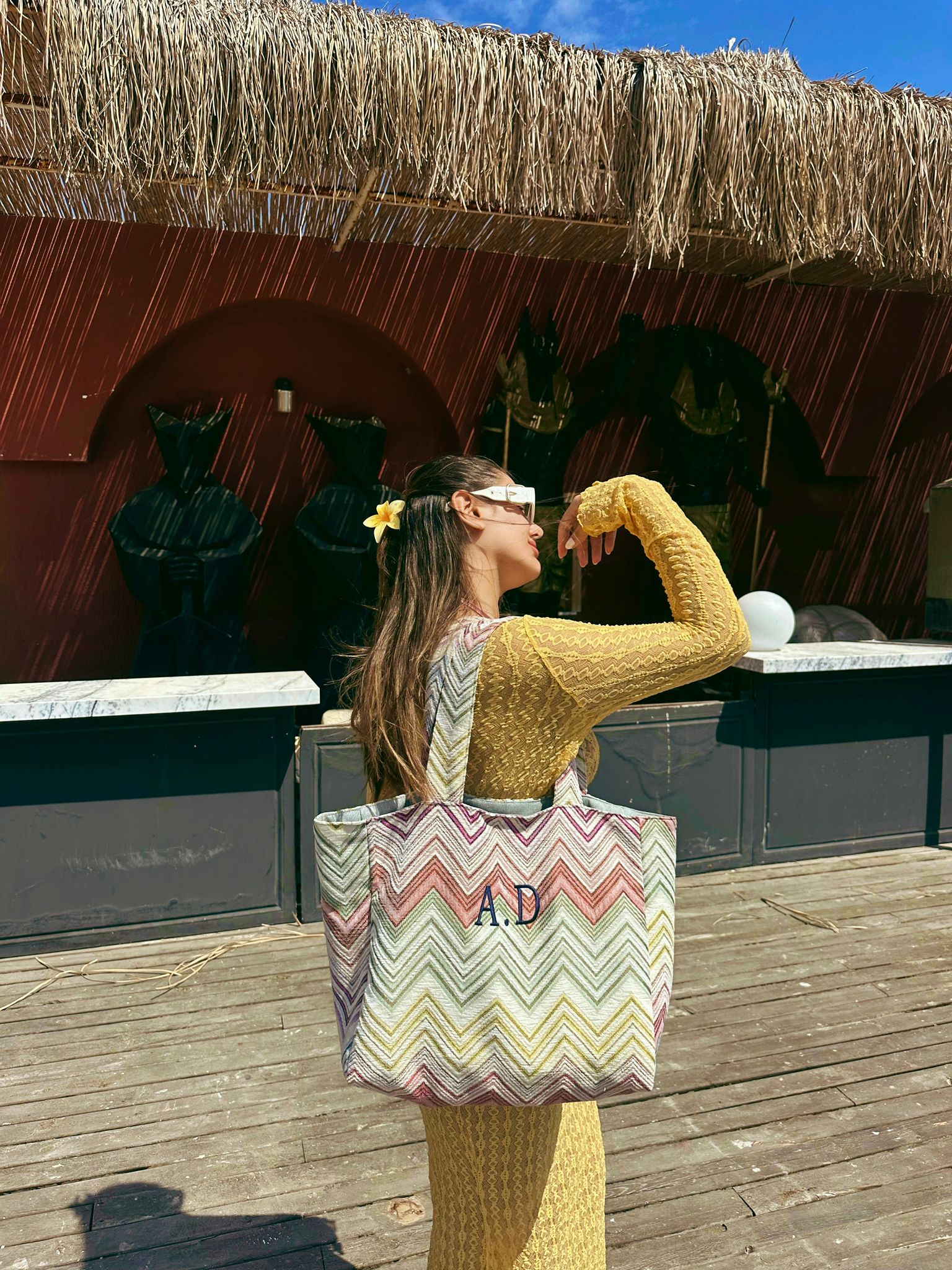 Baby Pink Voyage Bag 