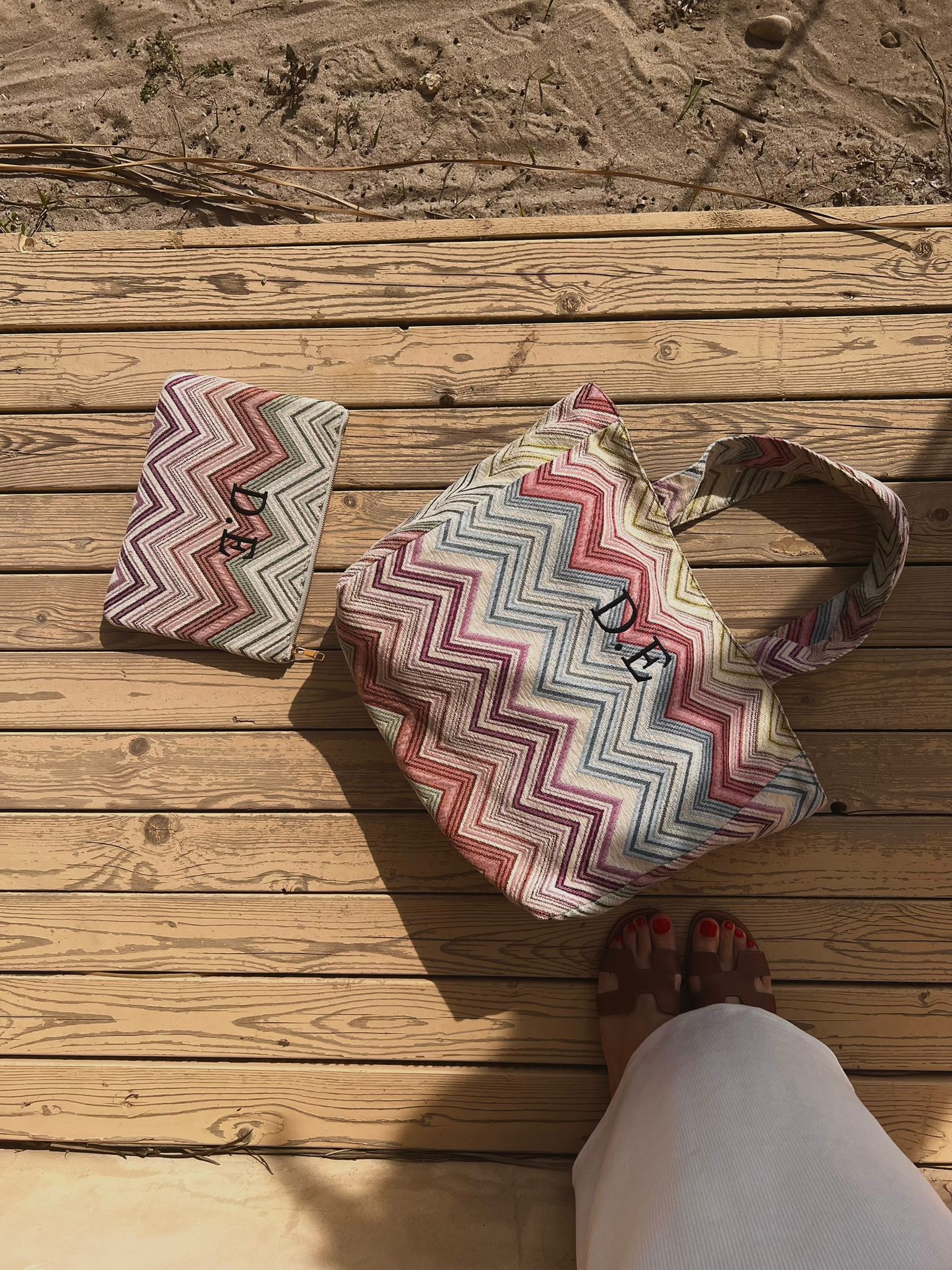 Baby Pink Voyage Bag 