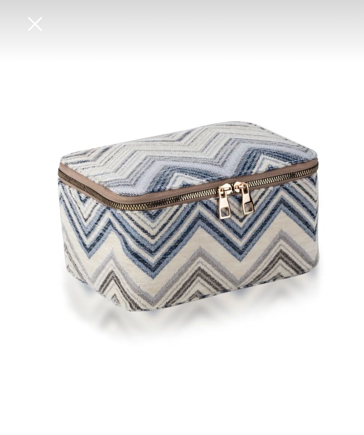 Baby Blue Makeup Bag