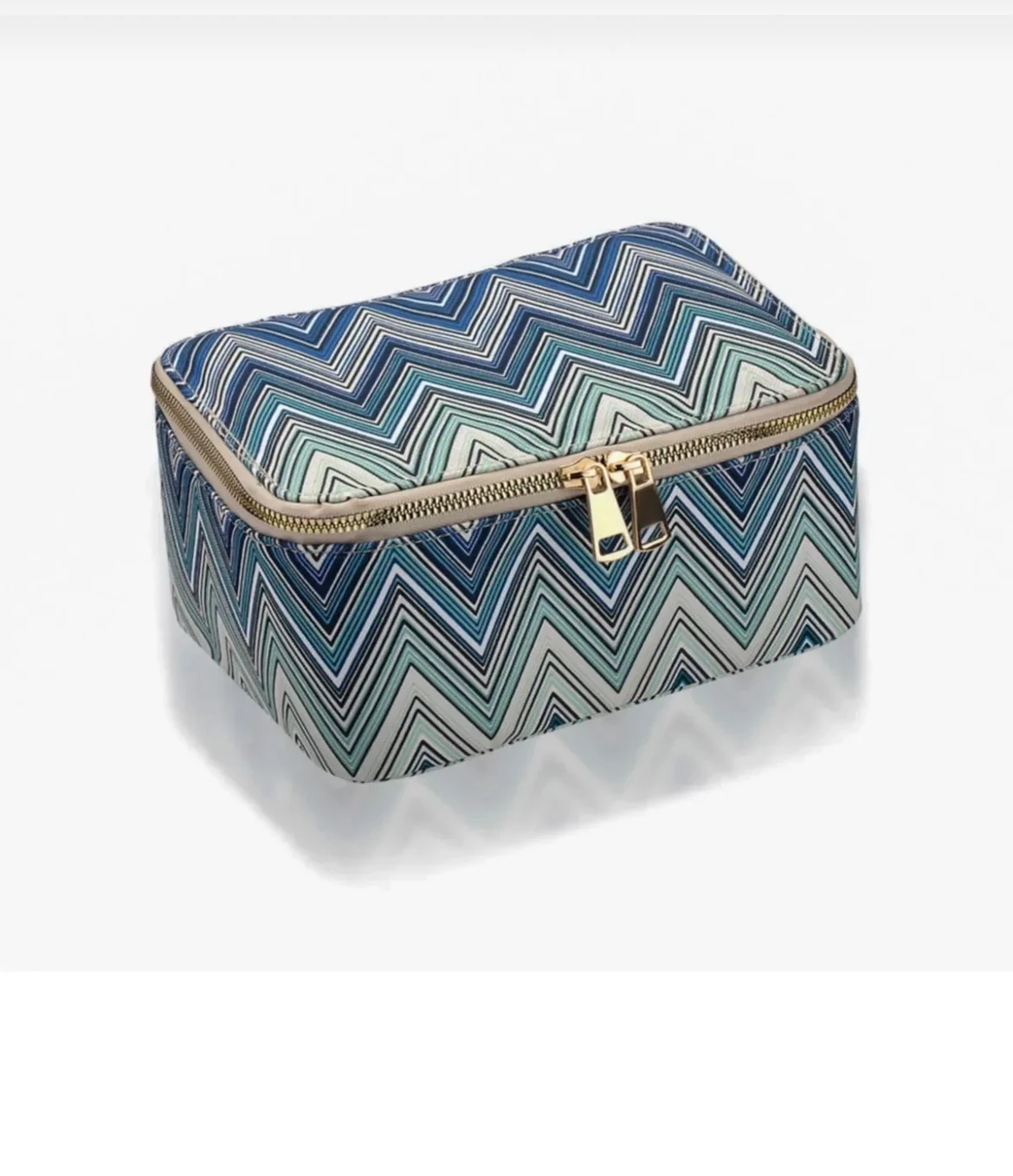 Navy Blue Makeup Bag