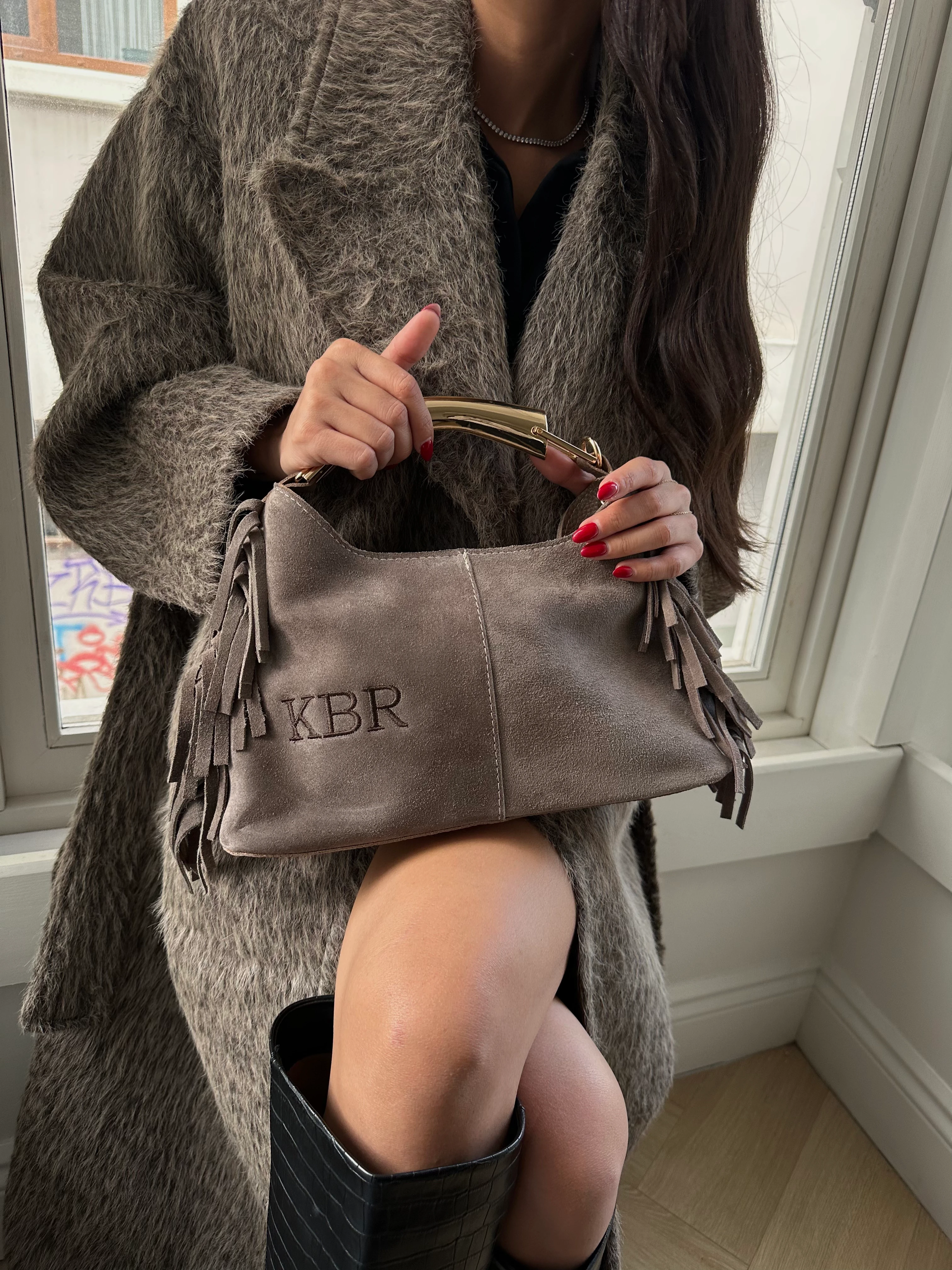 Sully Suede  - Vizon