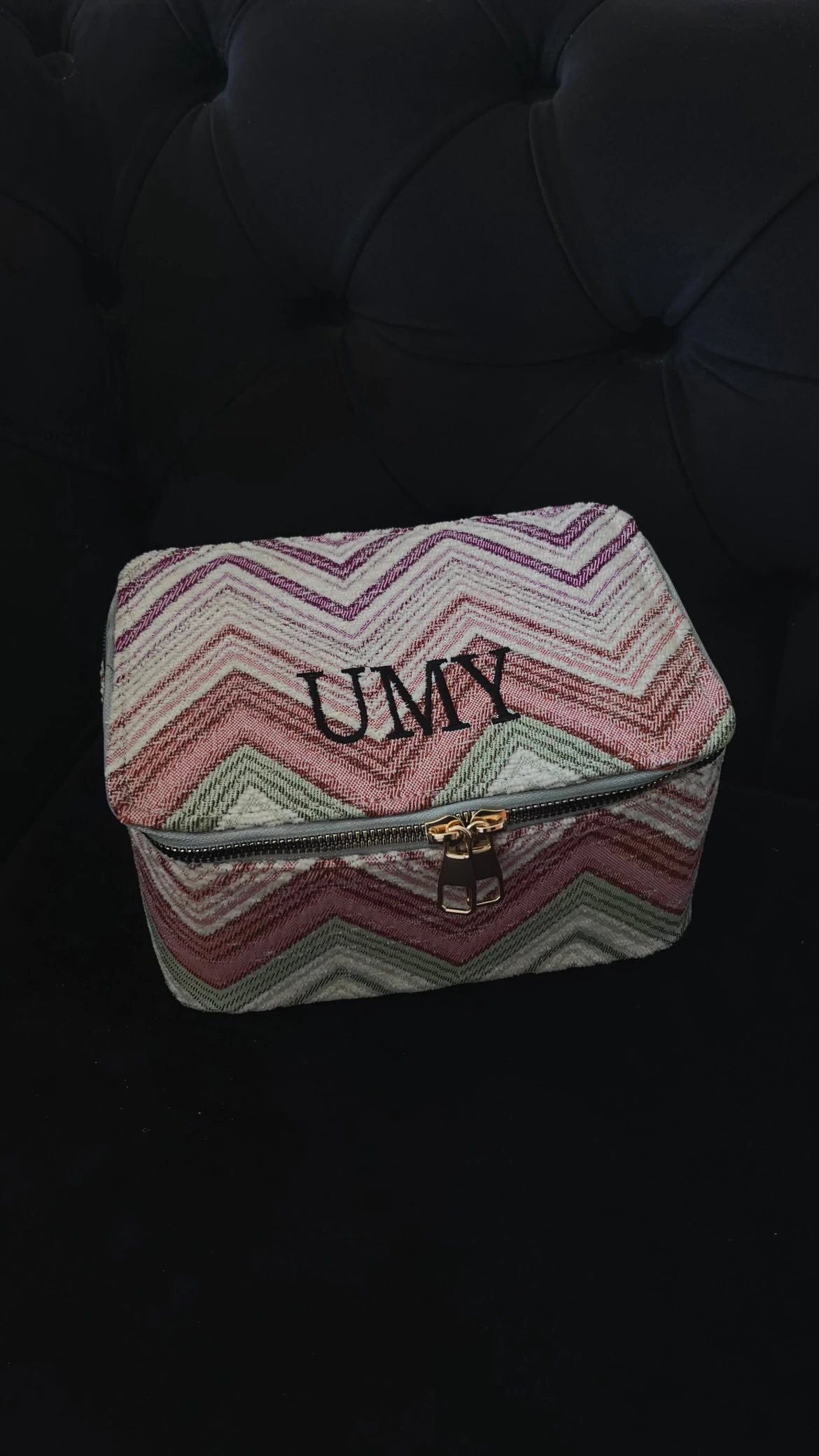 Baby Pink Makeup Bag
