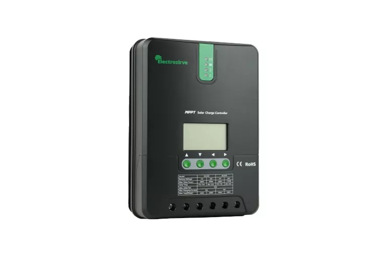 Electrozirve 40A MPPT Solar Charge Controller 12/24V (Ekranlı)