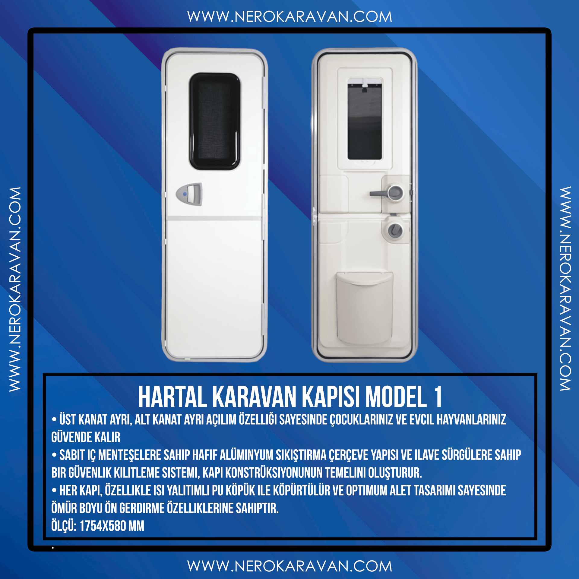 HARTAL Karavan Kapısı Model 1