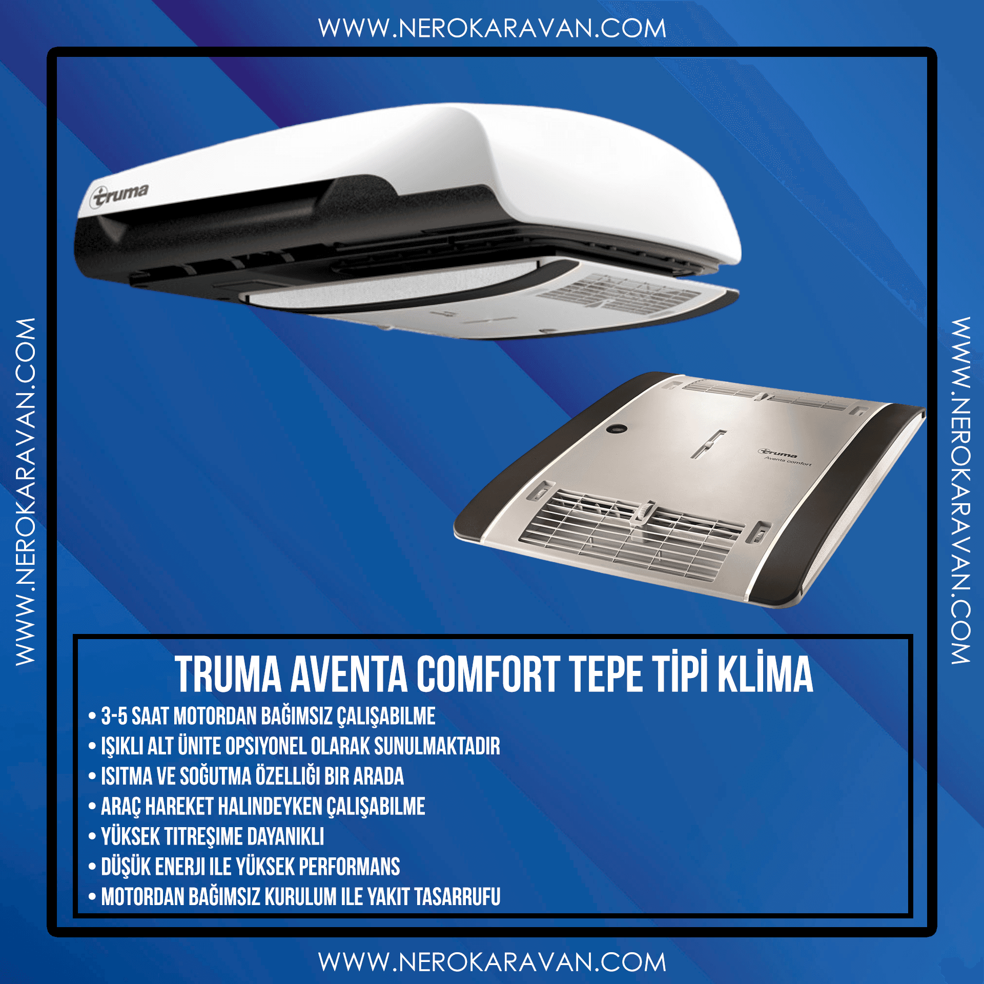 Truma Aventa Comfort Tepe Tipi Klima