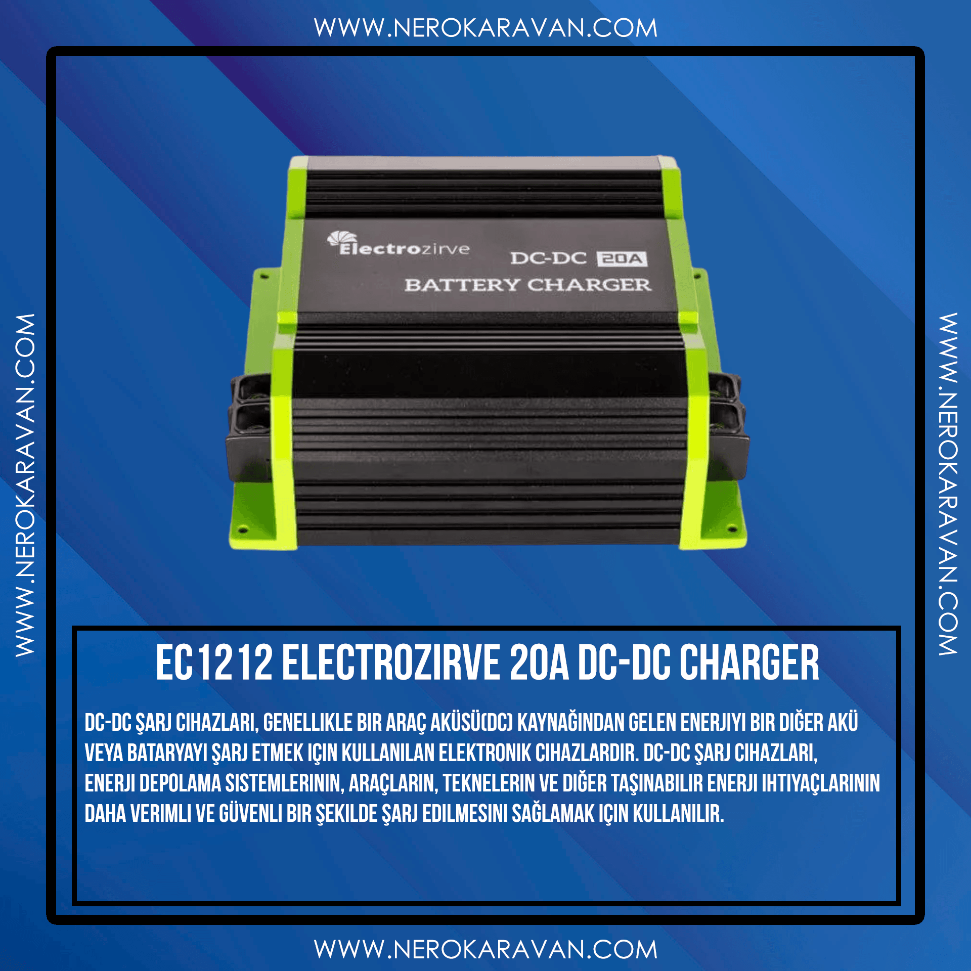 Electrozirve 20A DC-DC Charger