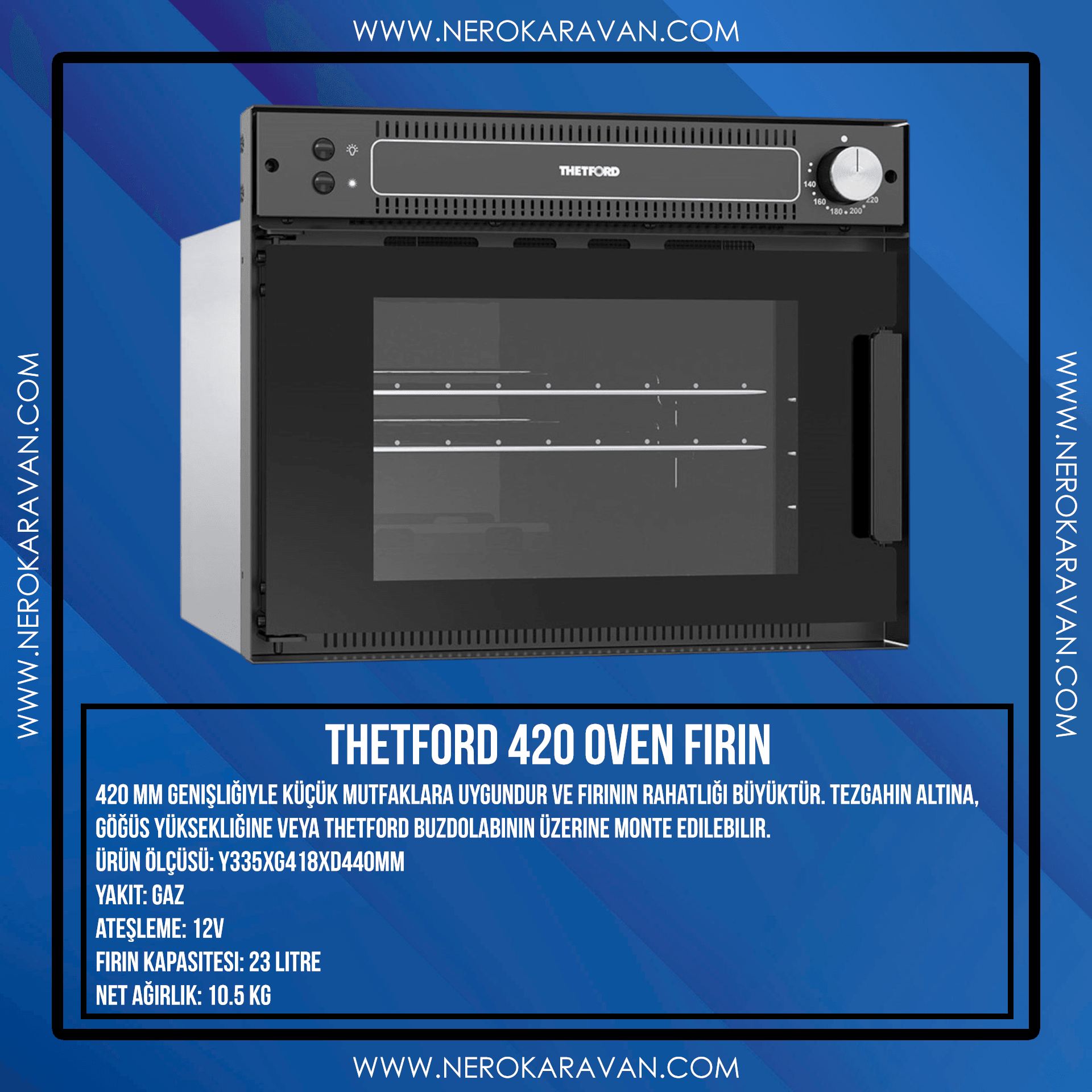 THETFORD 420 OVEN FIRIN