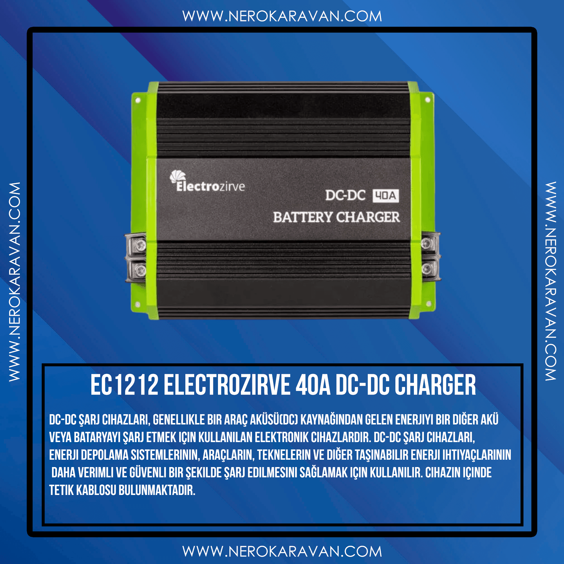 Electrozirve 40A DC-DC Charger