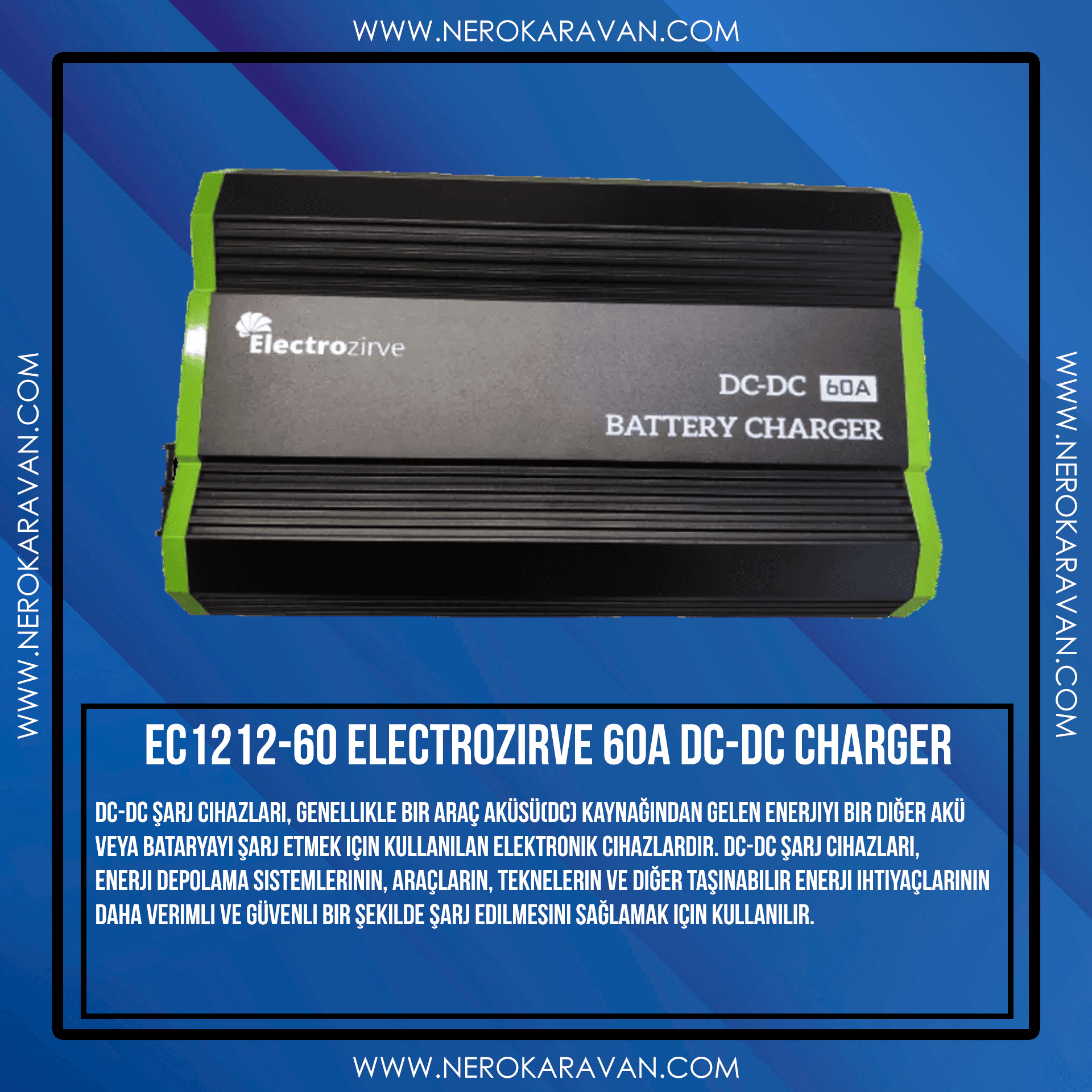 Electrozirve 60A DC-DC Charger