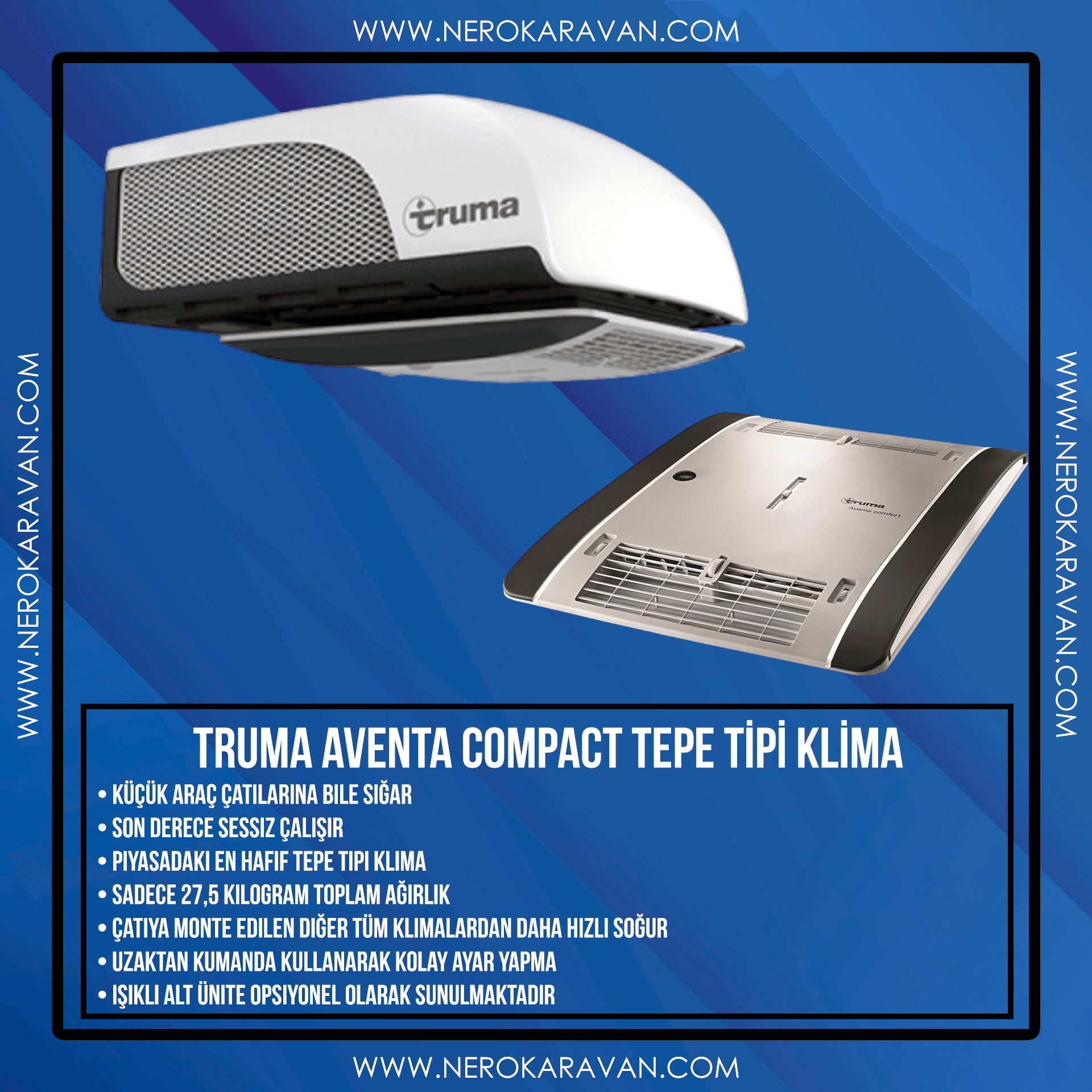 Truma Aventa Compact Tepe Tipi Klima