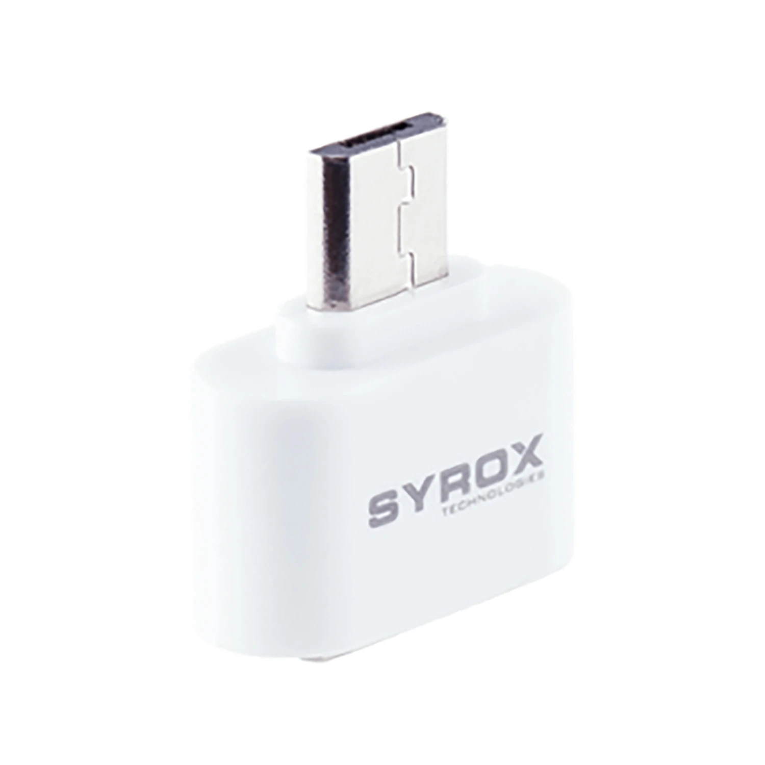 Syrox DT12 Micro USB - USB 2.0 OTG Dönüştürücü - Beyaz