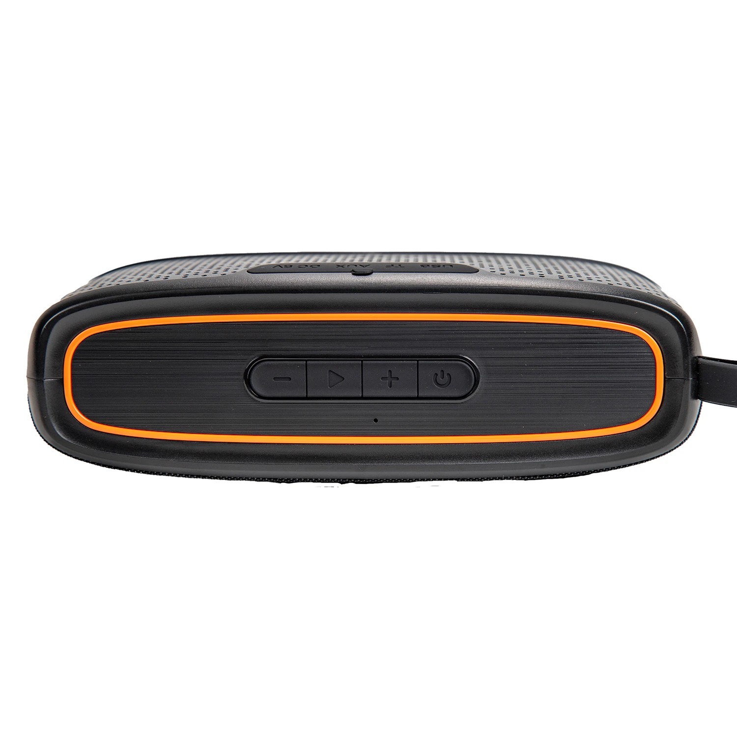 Syrox S36 Hafıza Kartı + USB + 3.5mm AUX + FM + Eller Serbest 2x5W TWS Bluetooth 5.0 + EDR Kablosuz Hoparlör - Turuncu