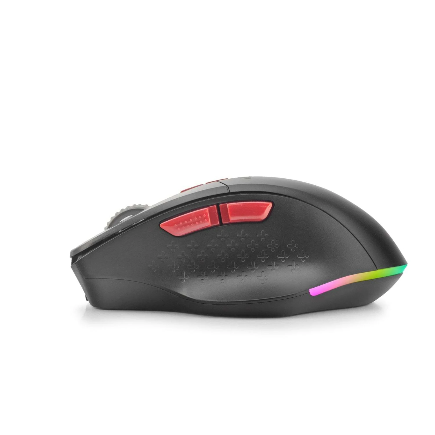 Hadron G390 1600dpi RGB Ledli 2.4GHz Type-C Şarjlı Kablosuz Oyuncu Mouse - Siyah