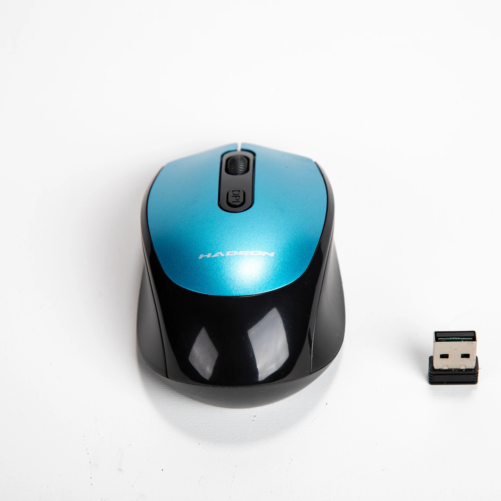 Hadron HDX3406 1600dpi 2.4Ghz USB Kablosuz Mouse - Mavi-Siyah