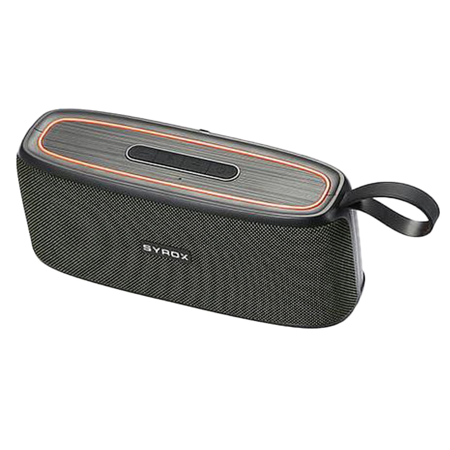 Syrox S36 Hafıza Kartı + USB + 3.5mm AUX + FM + Eller Serbest 2x5W TWS Bluetooth 5.0 + EDR Kablosuz Hoparlör - Yeşil