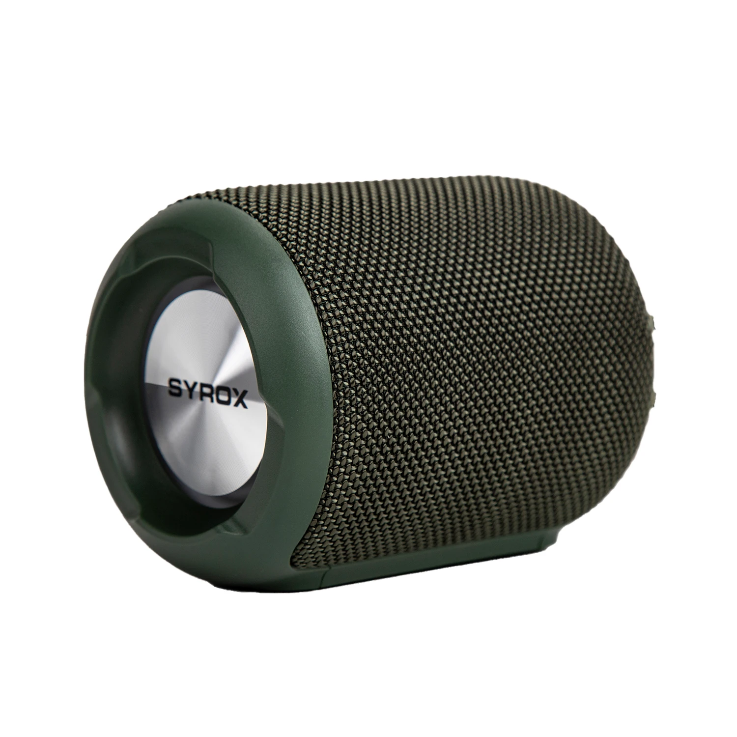 Syrox S33 RGB Ledli Hafıza Kartı + USB + 3.5mm AUX + FM + Eller Serbest 1x6W TWS Bluetooth 5.1 + EDR Kablosuz Hoparlör - Yeşil