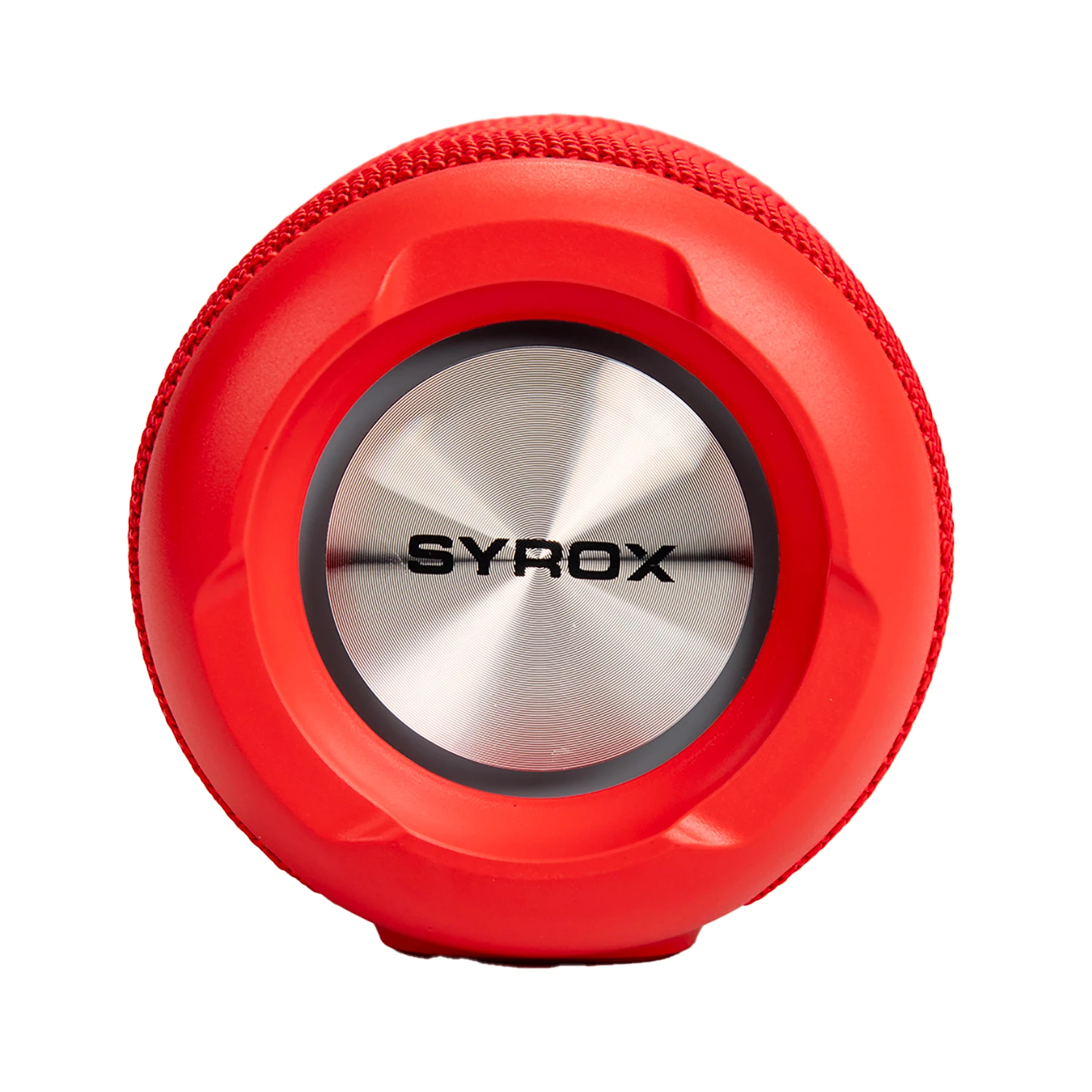Syrox S33 RGB Ledli Hafıza Kartı + USB + 3.5mm AUX + FM + Eller Serbest 1x6W TWS Bluetooth 5.1 + EDR Kablosuz Hoparlör - Kırmızı