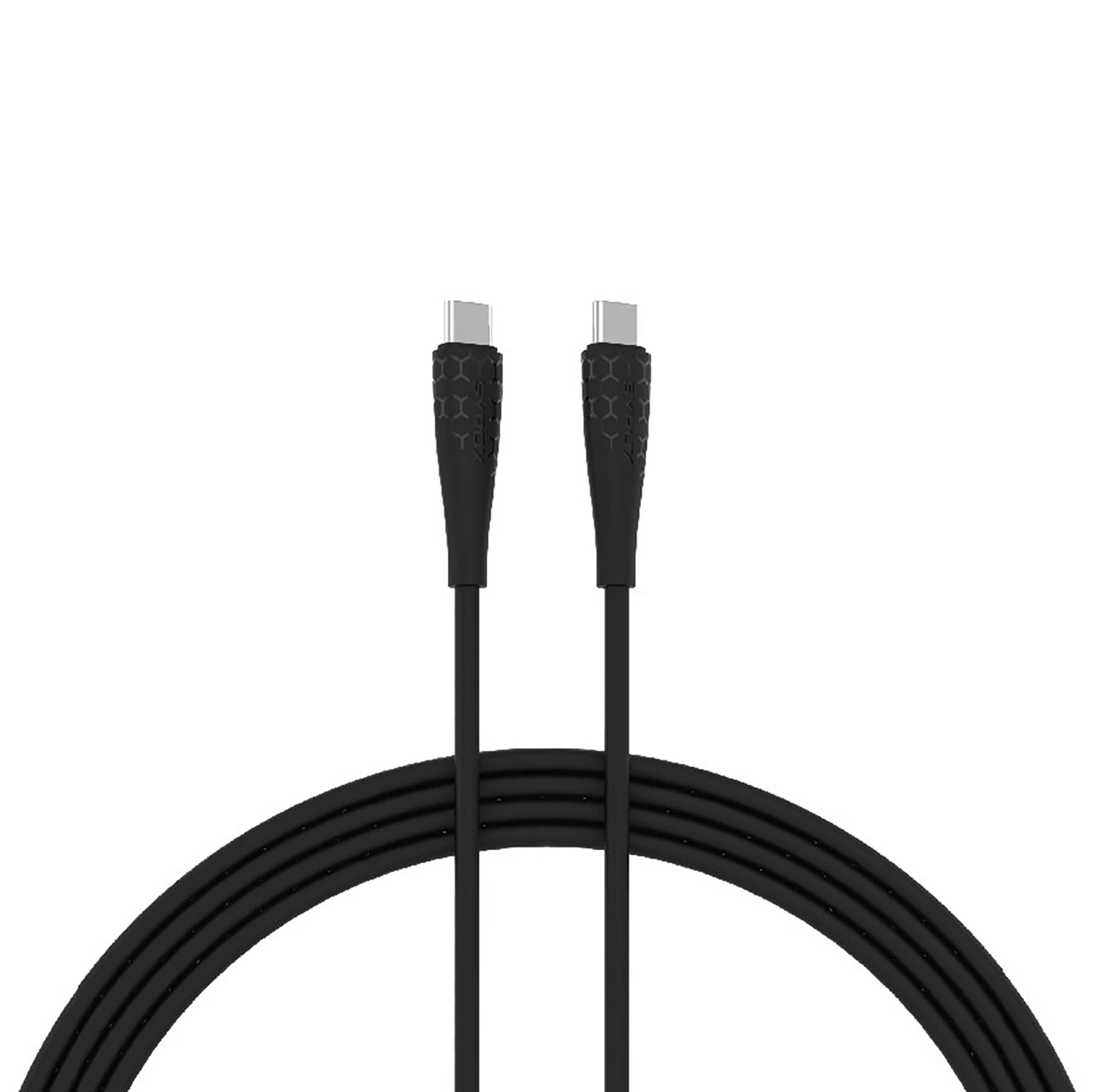 Syrox C140TT 100W PD 1.21mt Type-C - Type-C Şarj & Data Kablosu - Siyah