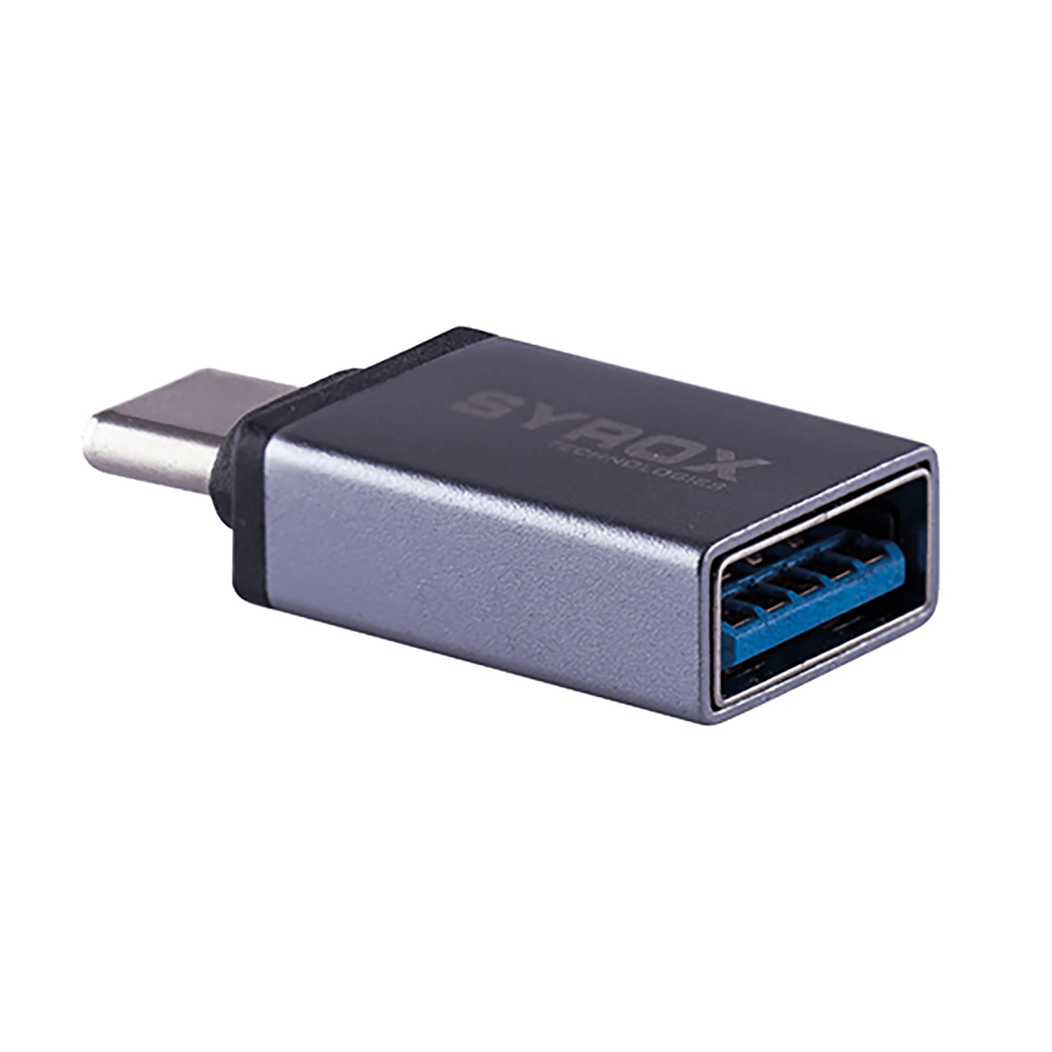 Syrox DT13 Type-C - USB 3.0 OTG Dönüştürücü - Gri