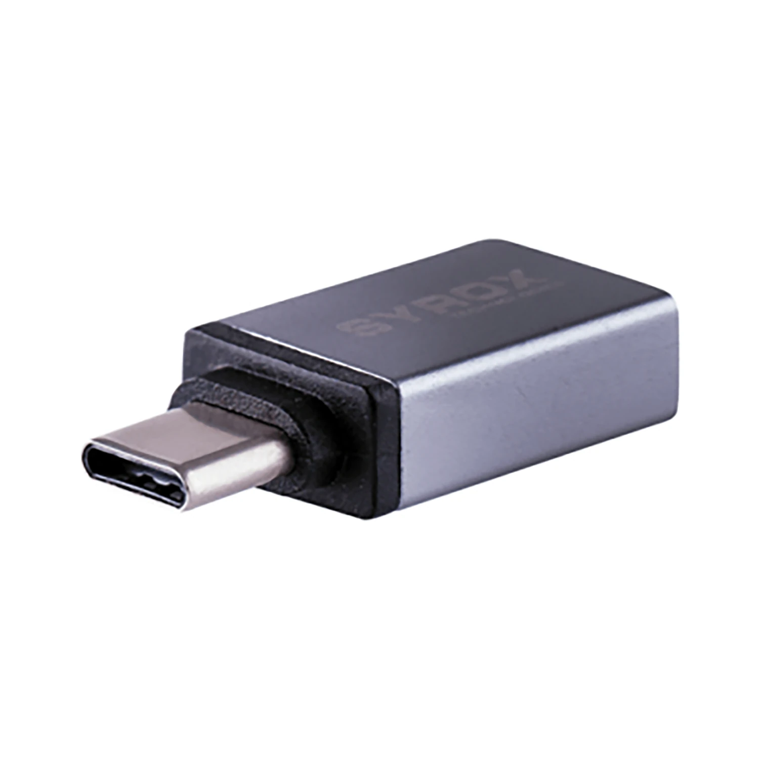 Syrox DT13 Type-C - USB 3.0 OTG Dönüştürücü - Gri